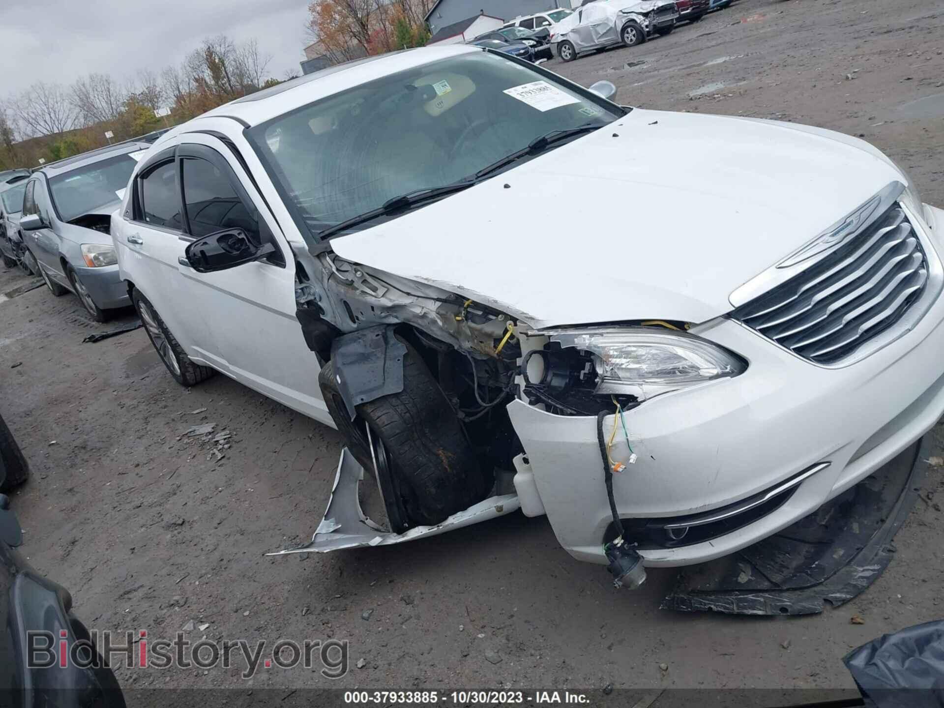 Фотография 1C3CCBCG0CN108686 - CHRYSLER 200 2012