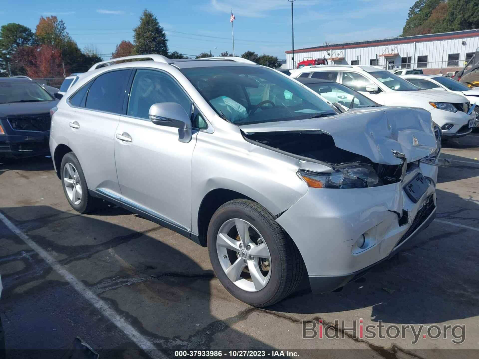 Фотография 2T2BK1BA8AC047438 - LEXUS RX 350 2010