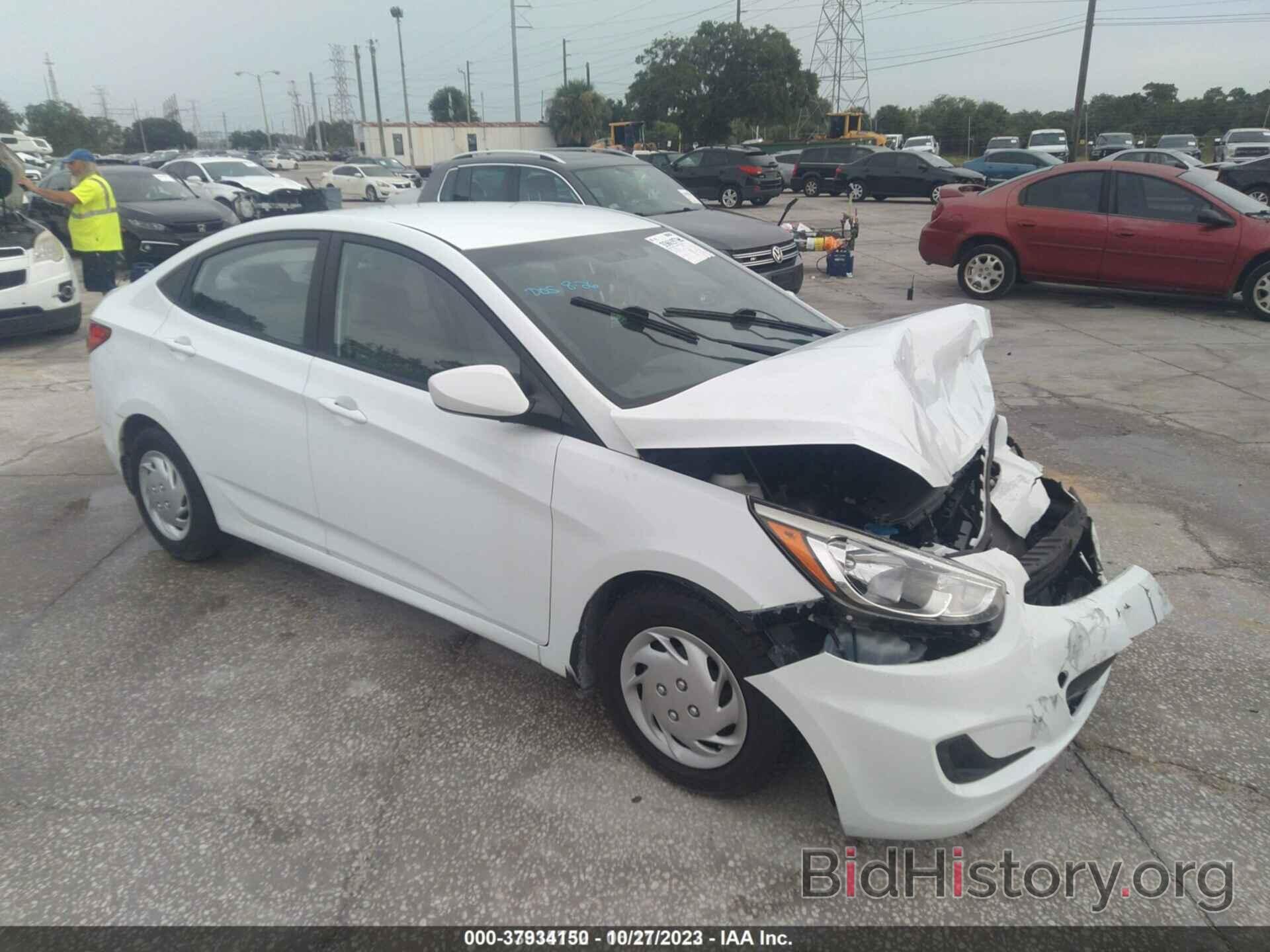 Photo KMHCT4AE2GU136361 - HYUNDAI ACCENT 2016