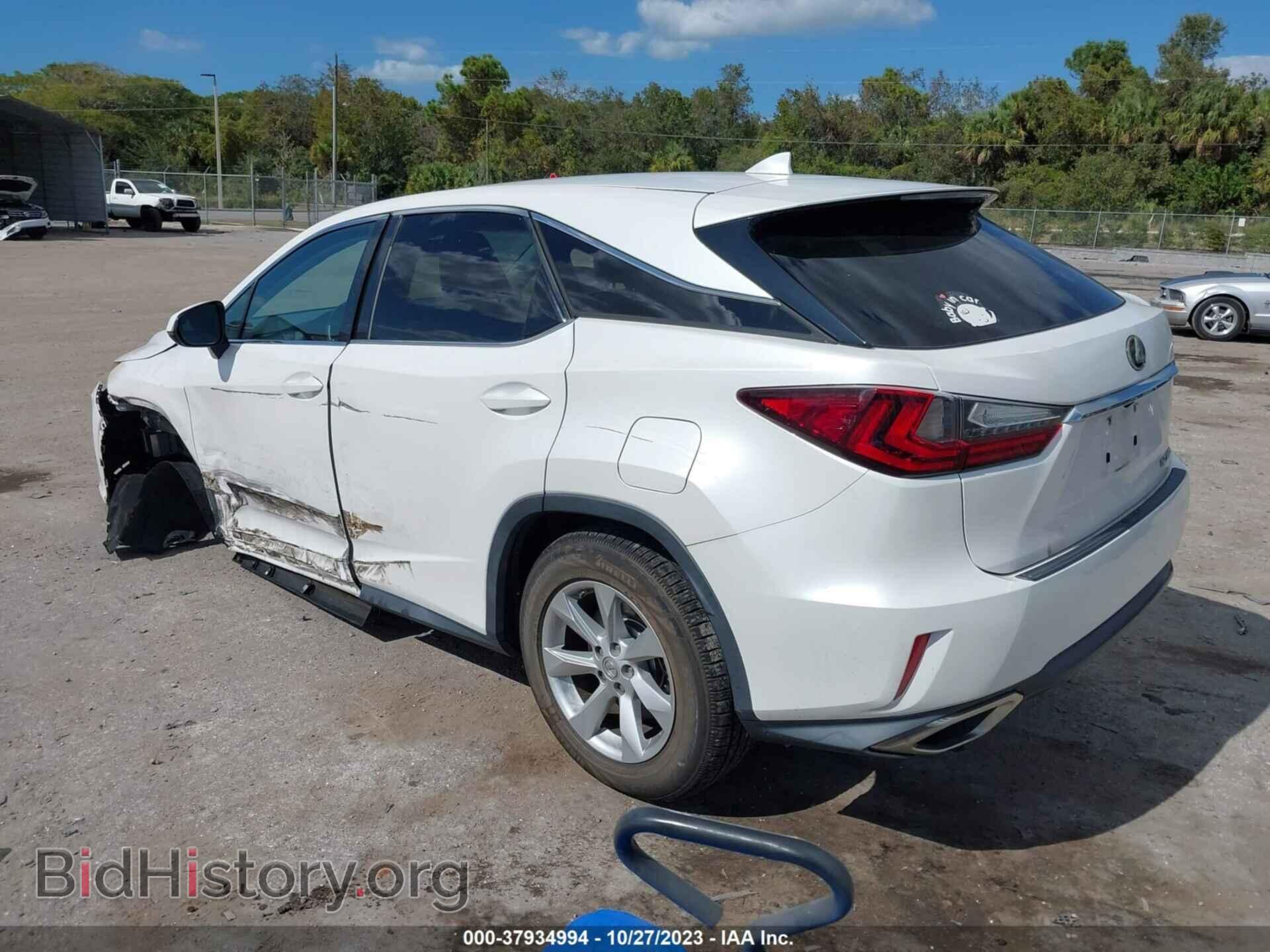 2017 LEXUS RX - VIN: 2T2ZZMCA5HC046302 - Фото 3