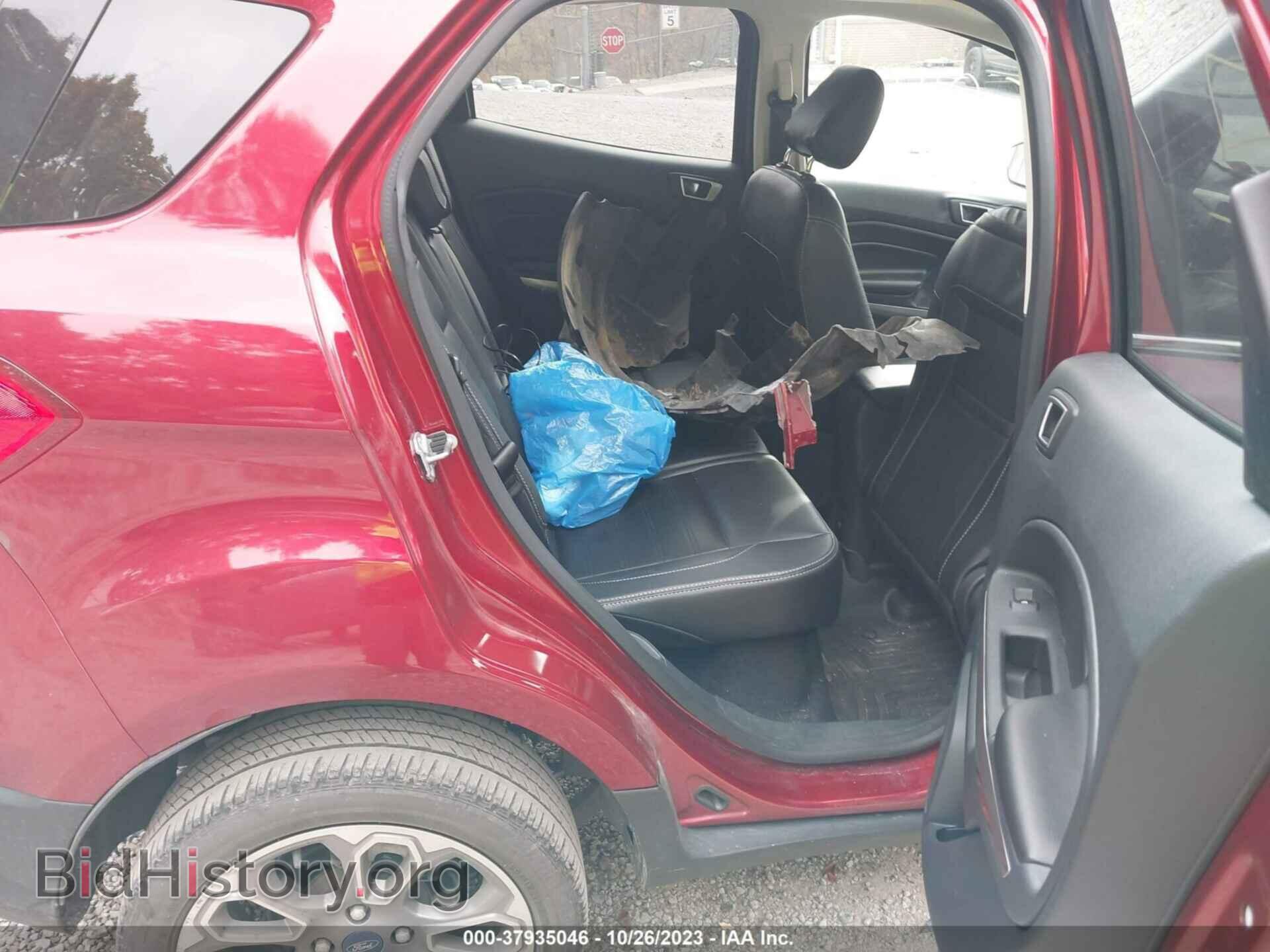 2019 FORD ECOSPORT - VIN: MAJ6S3KL1KC277406 - Фото 8