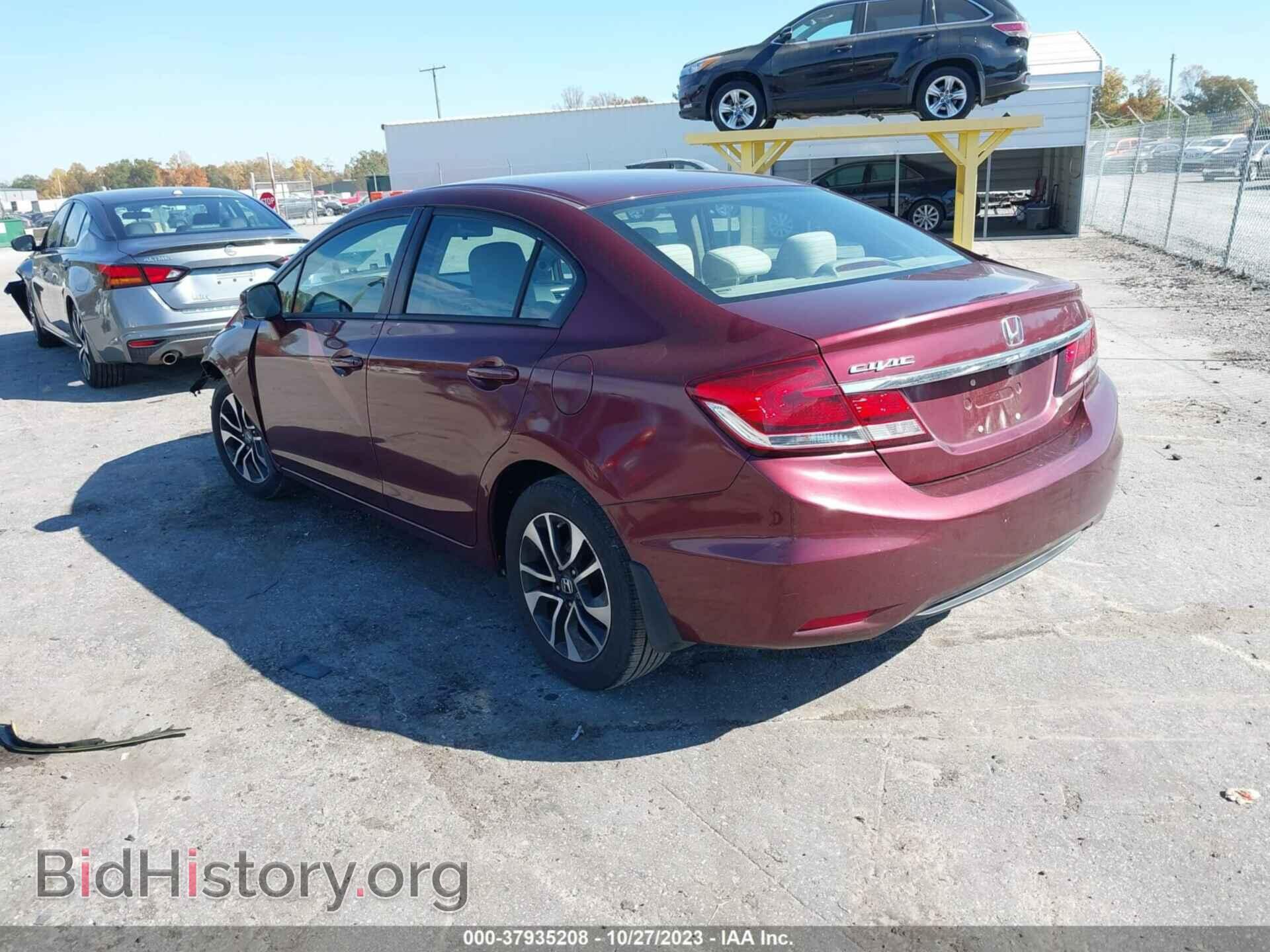 2013 HONDA CIVIC - VIN: 2HGFB2F8XDH555571 - Фото 3