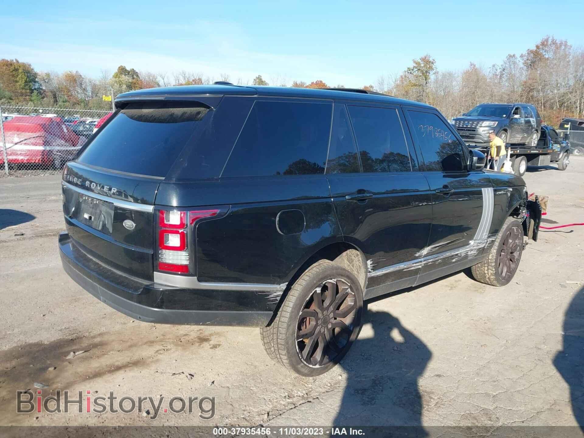 2014 LAND ROVER RANGE ROVER - VIN: SALGS2WFXEA162535 - Фото 4