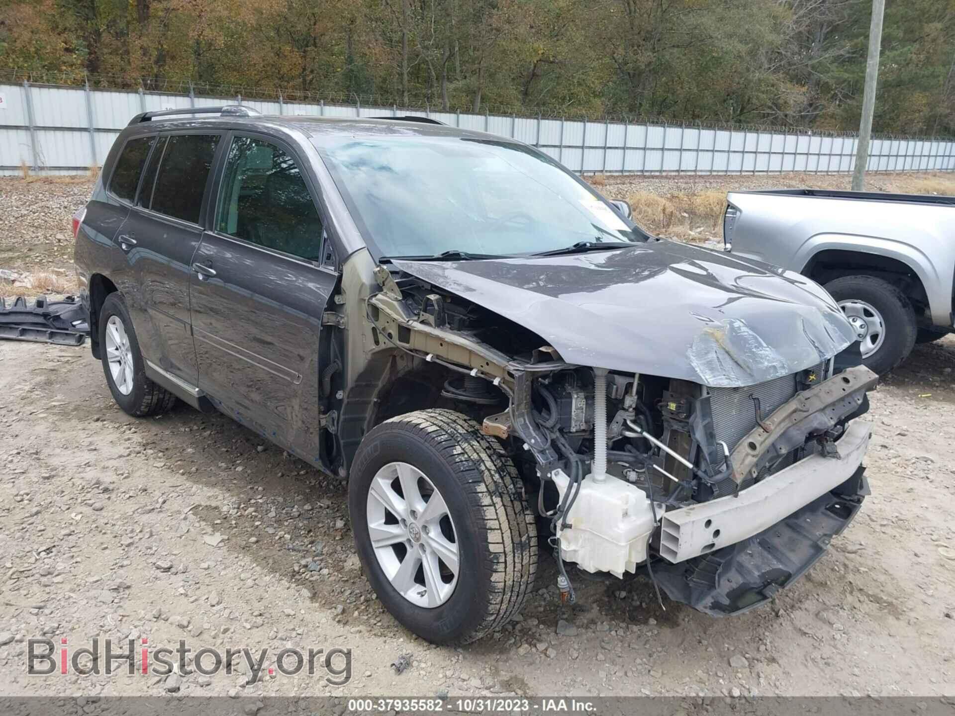 Photo 5TDBK3EH3DS206919 - TOYOTA HIGHLANDER 2013