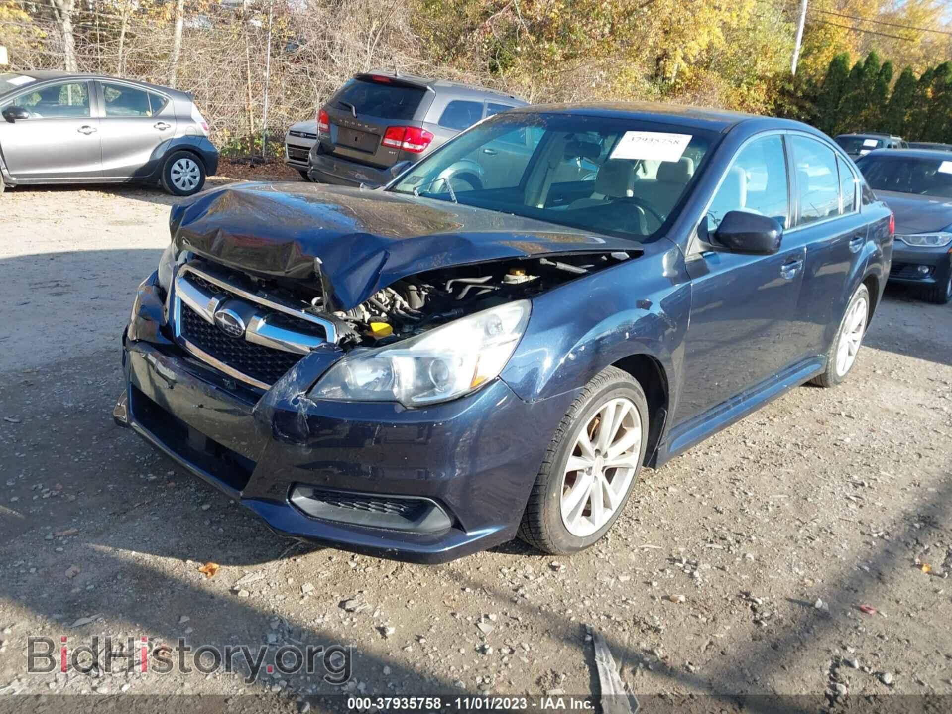 2013 SUBARU LEGACY - VIN: 4S3BMBC60D3045582 - Фото 2