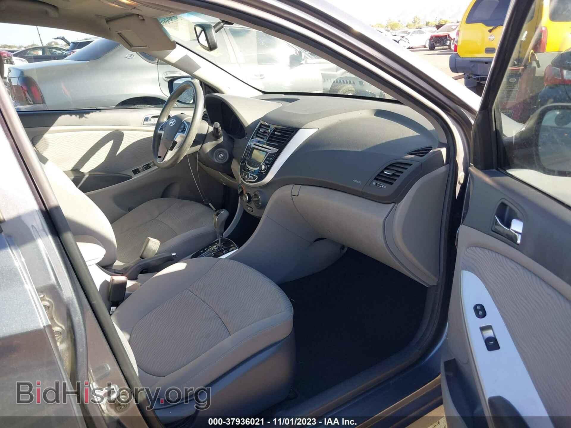 2013 HYUNDAI ACCENT - VIN: KMHCU4AE0DU428499 - Фото 5
