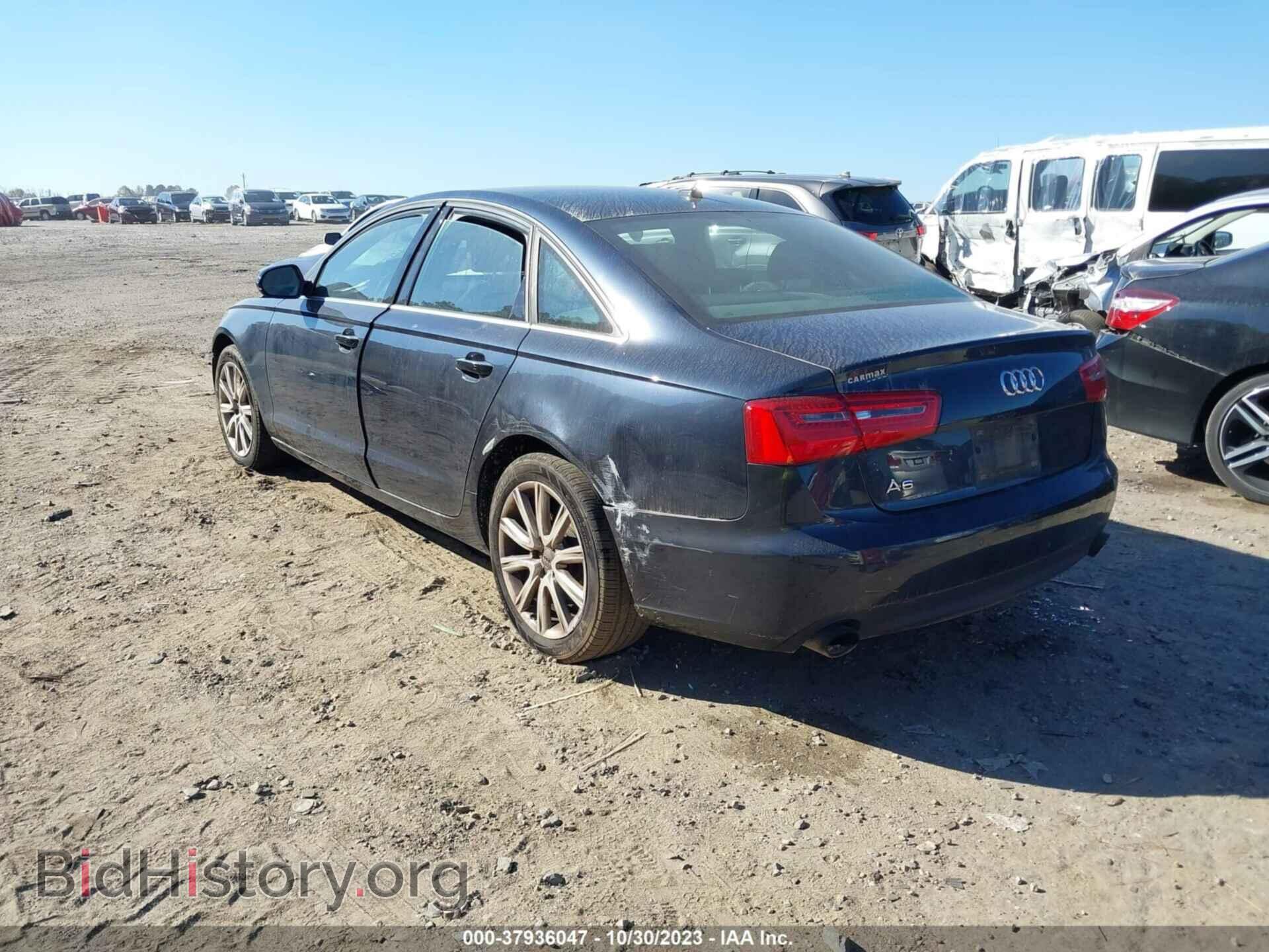 2013 AUDI A6 - VIN: WAUGFAFC5DN154553 - Фото 3
