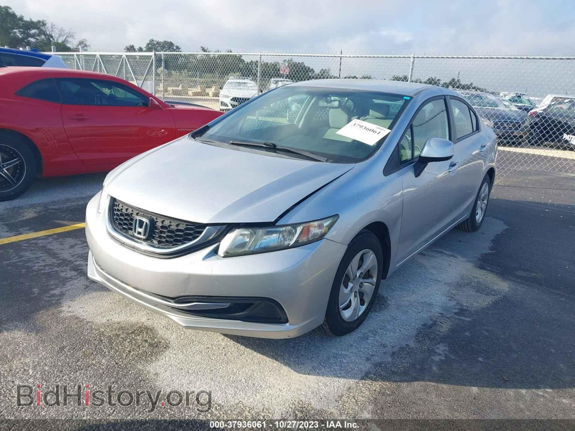 2013 HONDA CIVIC - VIN: 19XFB2F58DE046188 - Фото 2