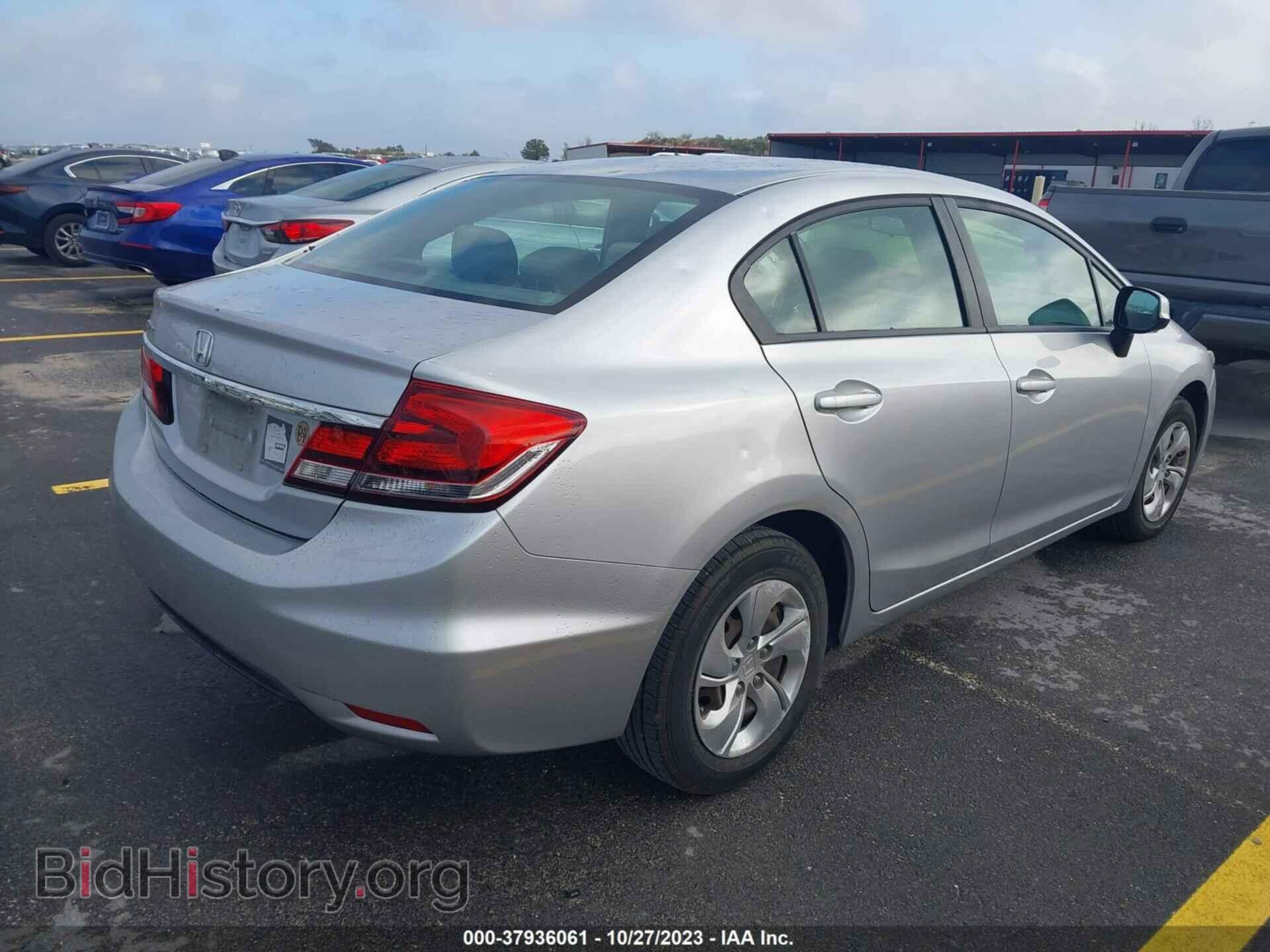 2013 HONDA CIVIC - VIN: 19XFB2F58DE046188 - Фото 4