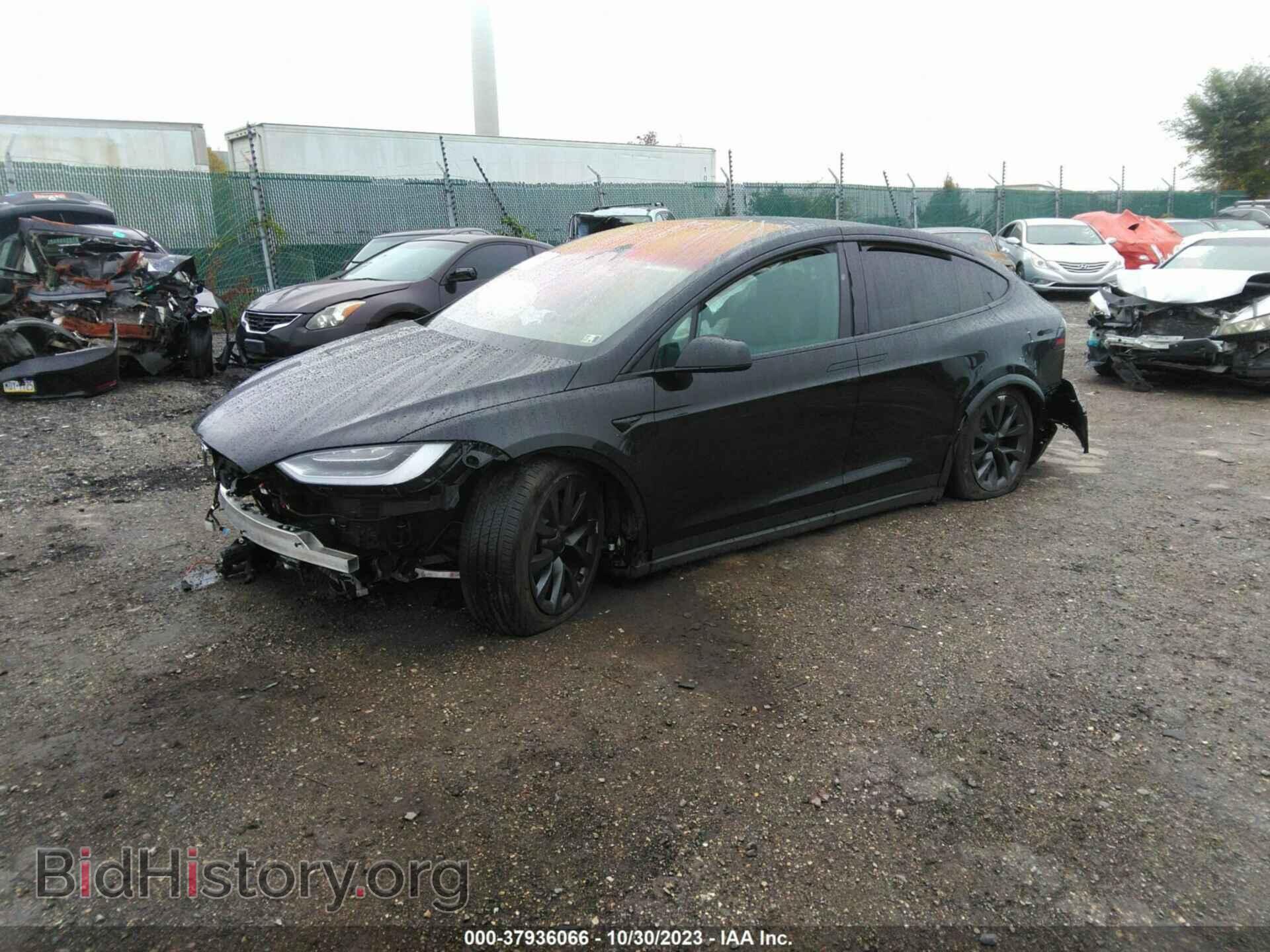 2023 TESLA MODEL X - VIN: 7SAXCBE52PF367521 - Фото 2