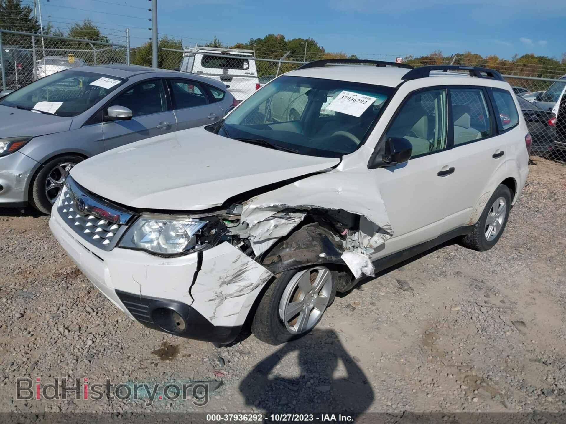 2012 SUBARU FORESTER - VIN: JF2SHBBC7CH445864 - Фото 2