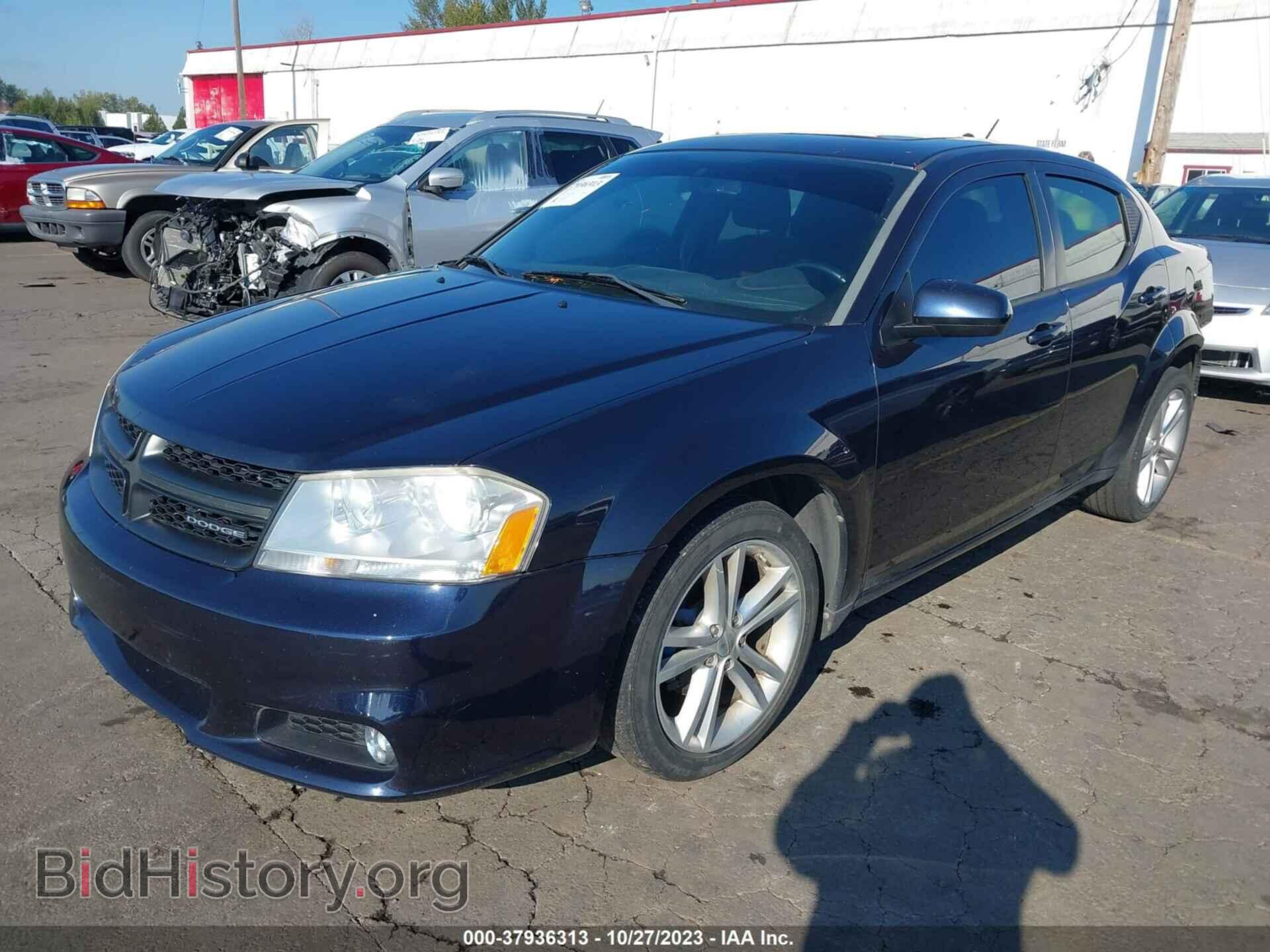 2011 DODGE AVENGER - VIN: 1B3BD1FG5BN601631 - Фото 2