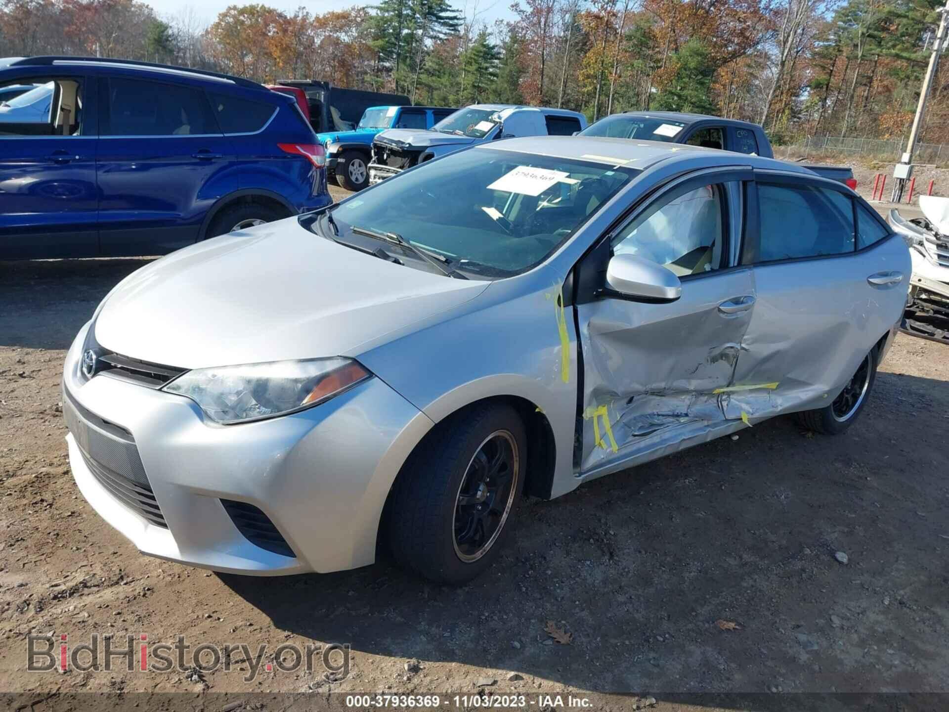2014 TOYOTA COROLLA - VIN: 2T1BURHE9EC152003 - Photo 2