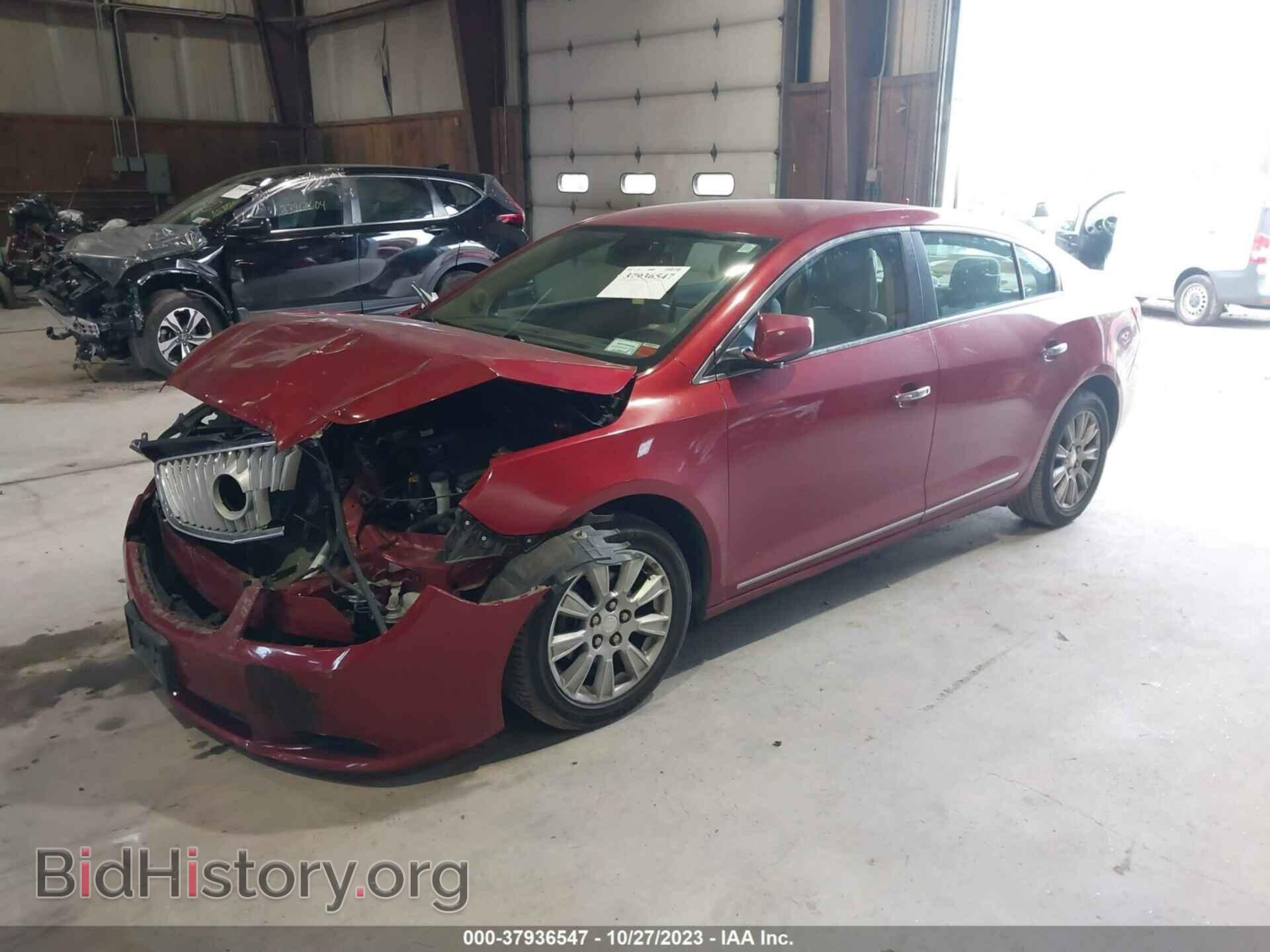 2012 BUICK LACROSSE - VIN: 1G4GB5ER1CF347668 - Фото 2