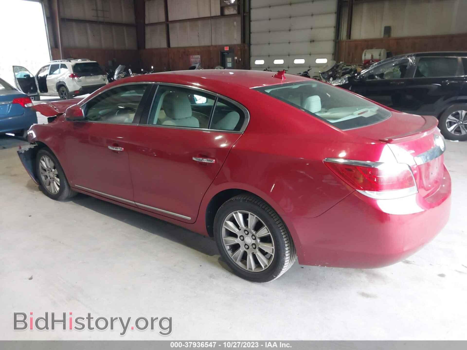 2012 BUICK LACROSSE - VIN: 1G4GB5ER1CF347668 - Фото 3