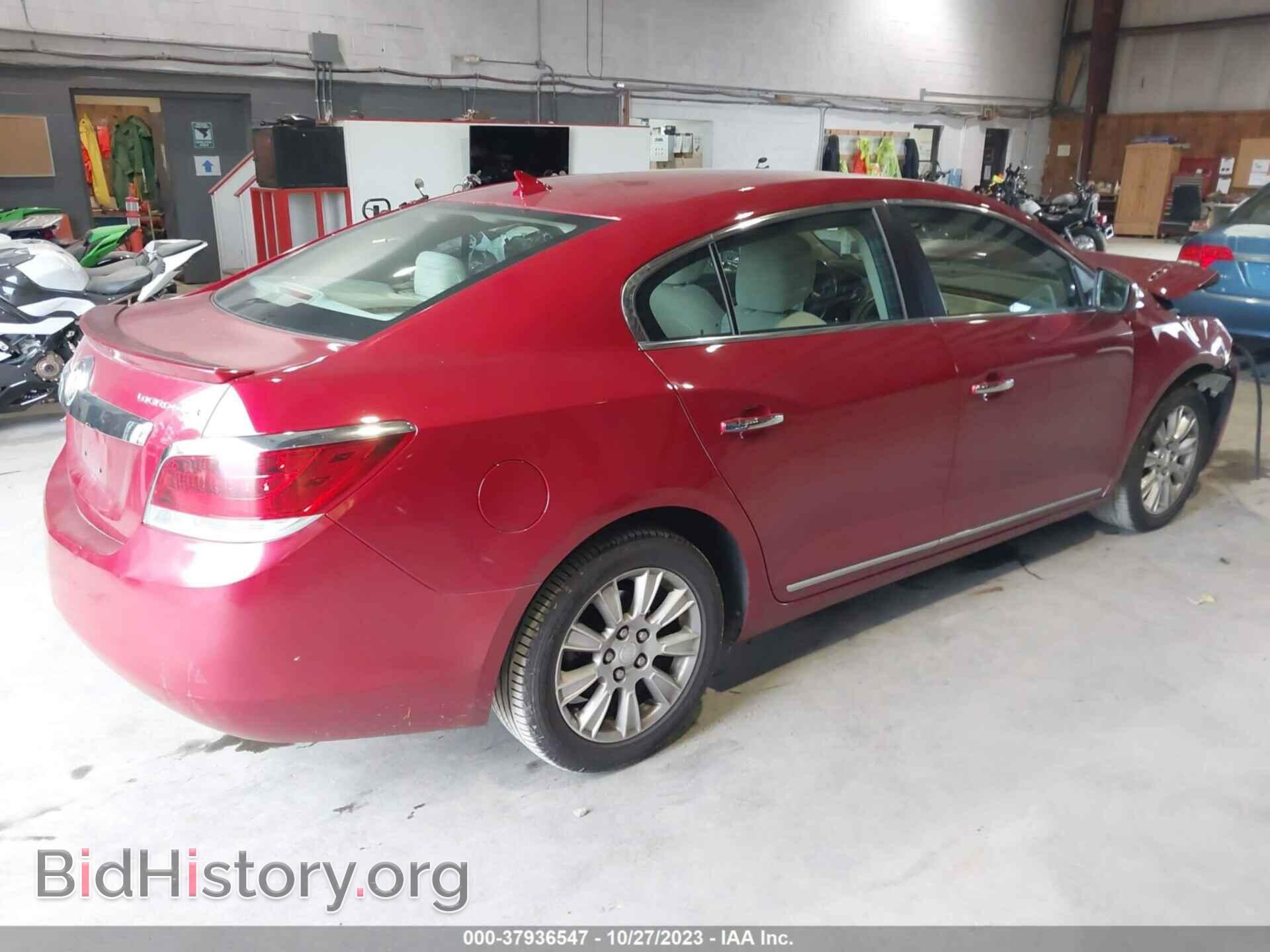 2012 BUICK LACROSSE - VIN: 1G4GB5ER1CF347668 - Фото 4