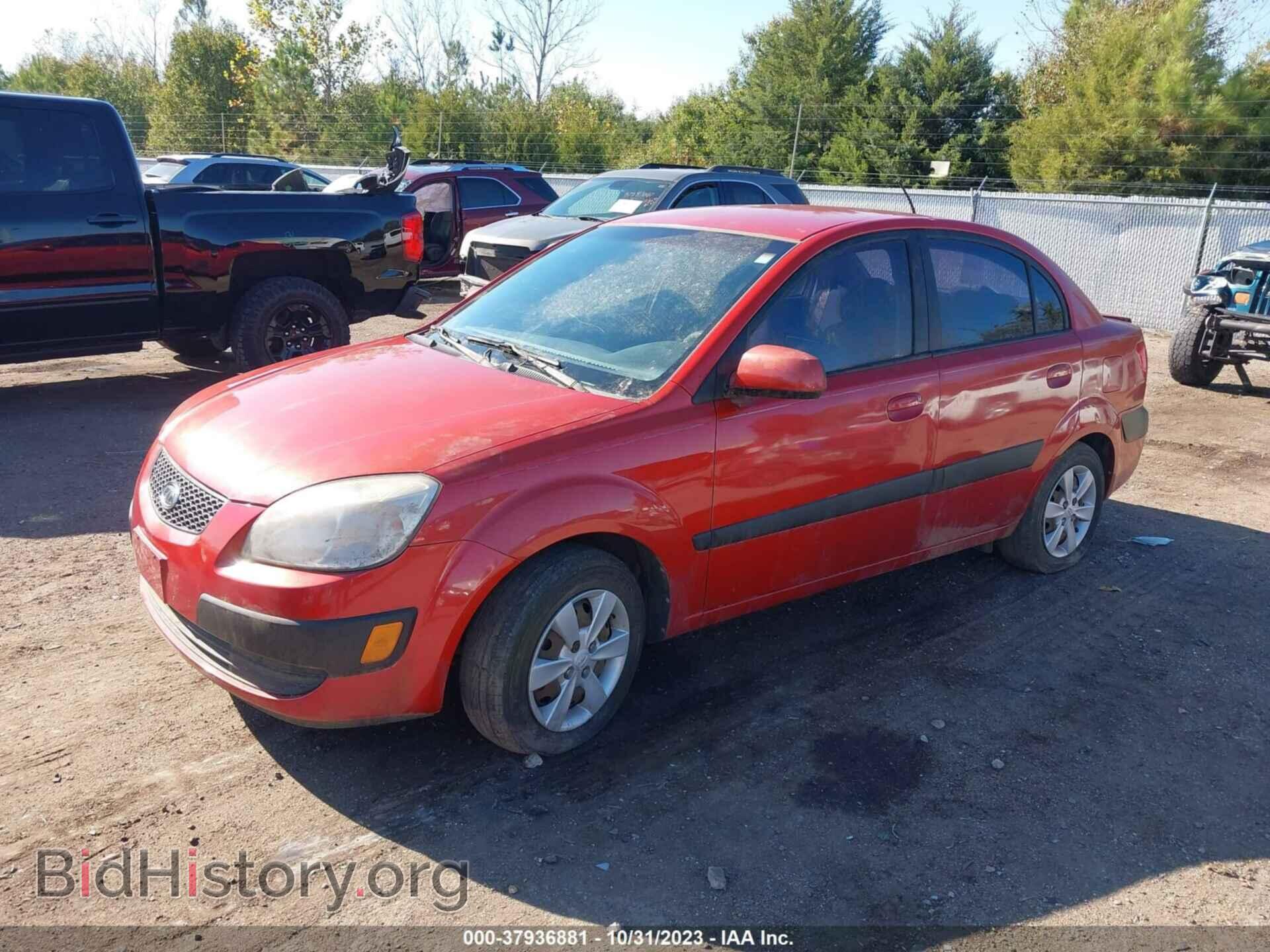 2006 KIA RIO - VIN: KNADE123666080584 - Фото 2