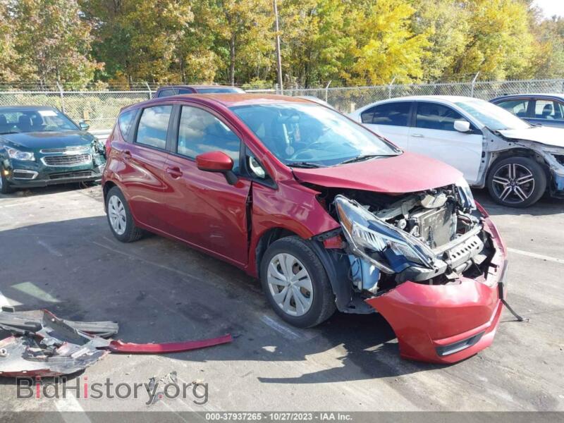 2017 Nissan VERSA NOTE SV (VIN 3N1CE2CP4HL364135) — photo 1 of 12, IAAI, damage: front end