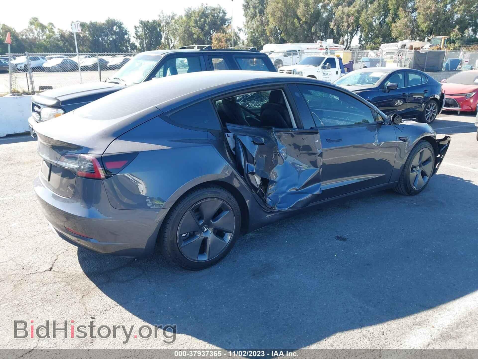 2022 TESLA MODEL 3 - VIN: 5YJ3E1EAXNF211933 - Фото 4