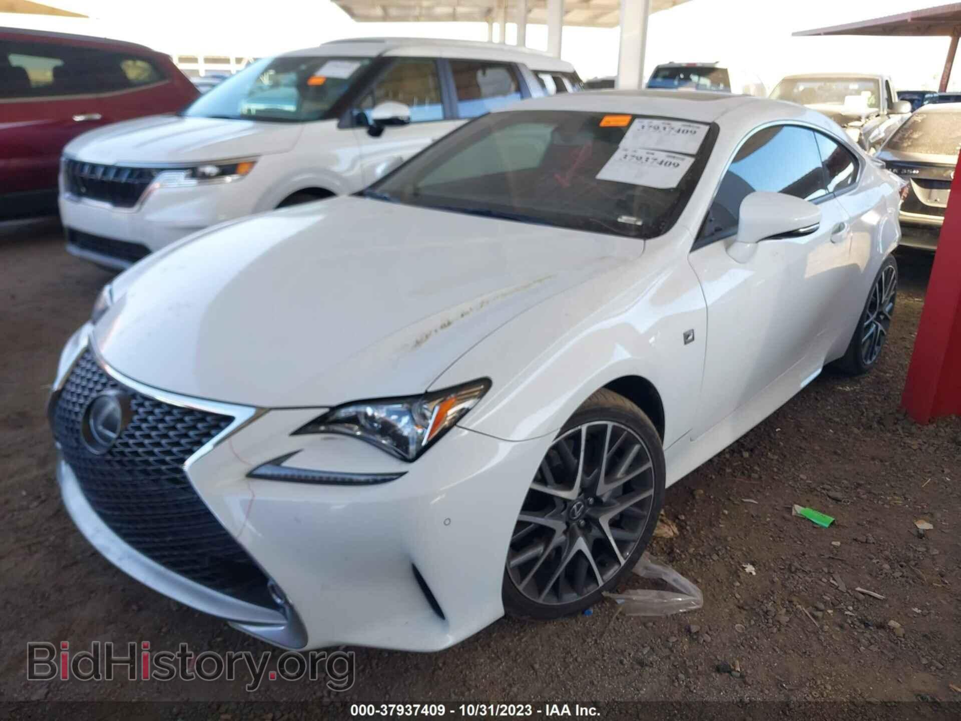 2017 LEXUS RC 350 - VIN: JTHHE5BC4H5016823 - Фото 2