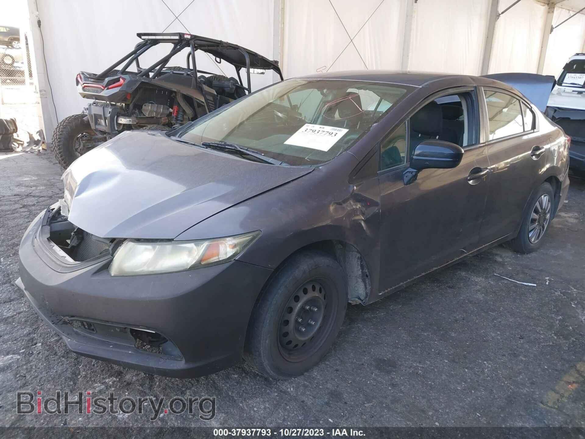 2014 HONDA CIVIC - VIN: 19XFB2F50EE248038 - Фото 2