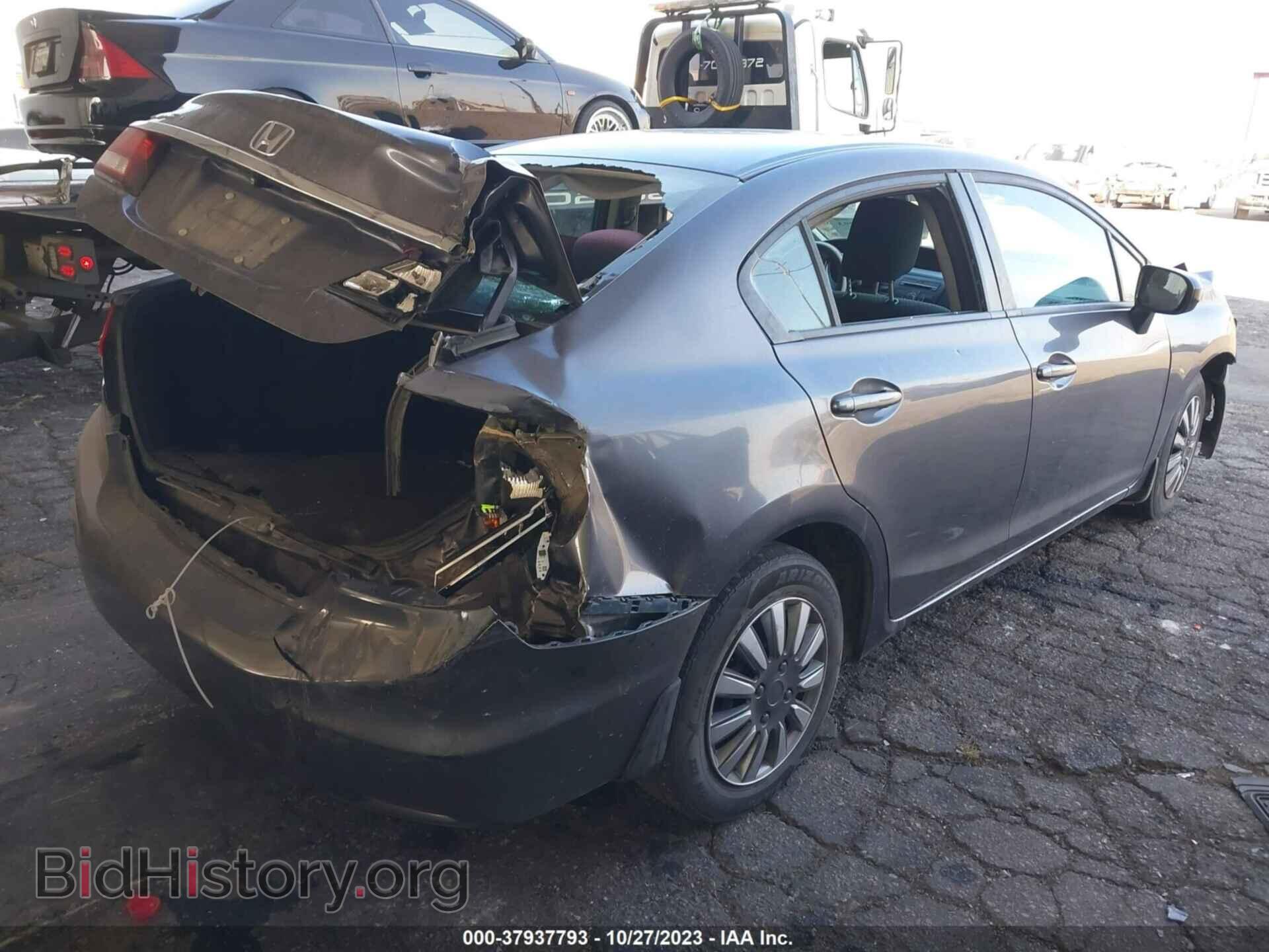 2014 HONDA CIVIC - VIN: 19XFB2F50EE248038 - Фото 4