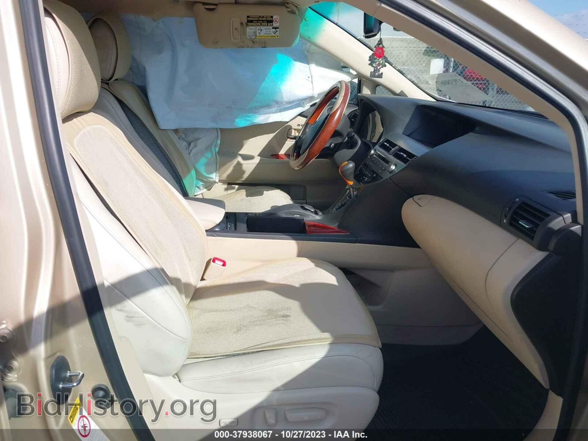 2010 LEXUS RX 350 - VIN: 2T2ZK1BA9AC016858 - Фото 5