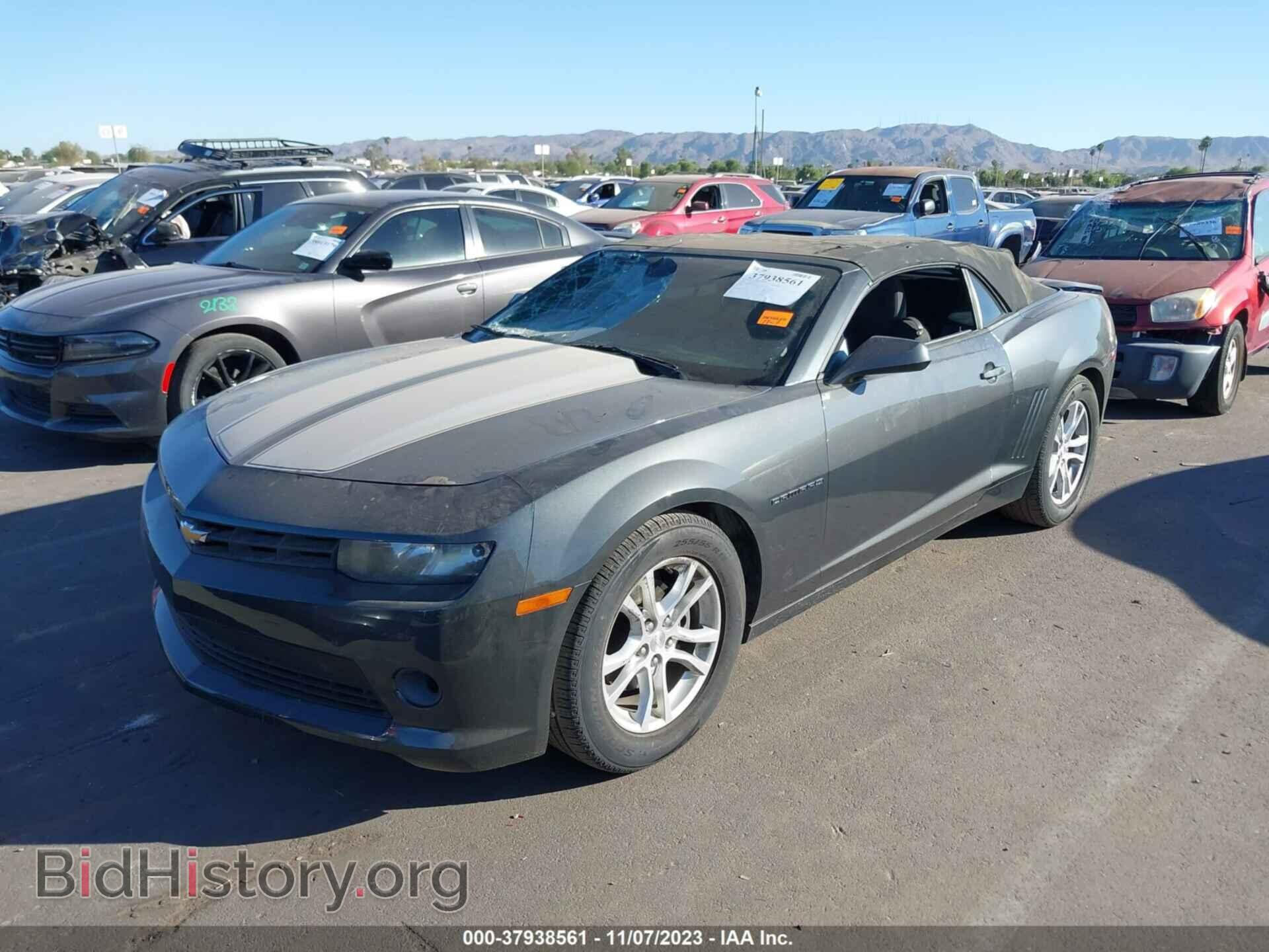 2014 CHEVROLET CAMARO - VIN: 2G1FB3D3XE9308924 - Фото 2