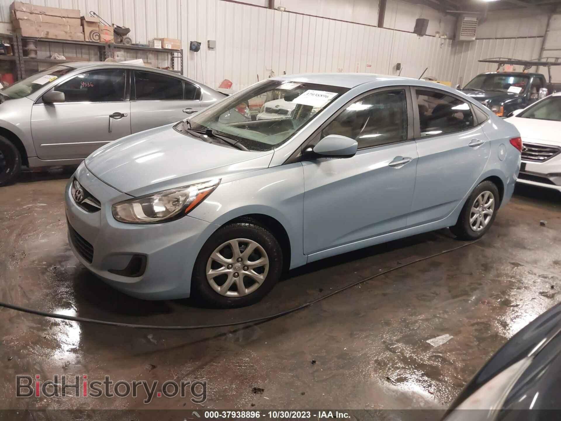2014 HYUNDAI ACCENT - VIN: KMHCT4AE2EU689234 - Фото 2