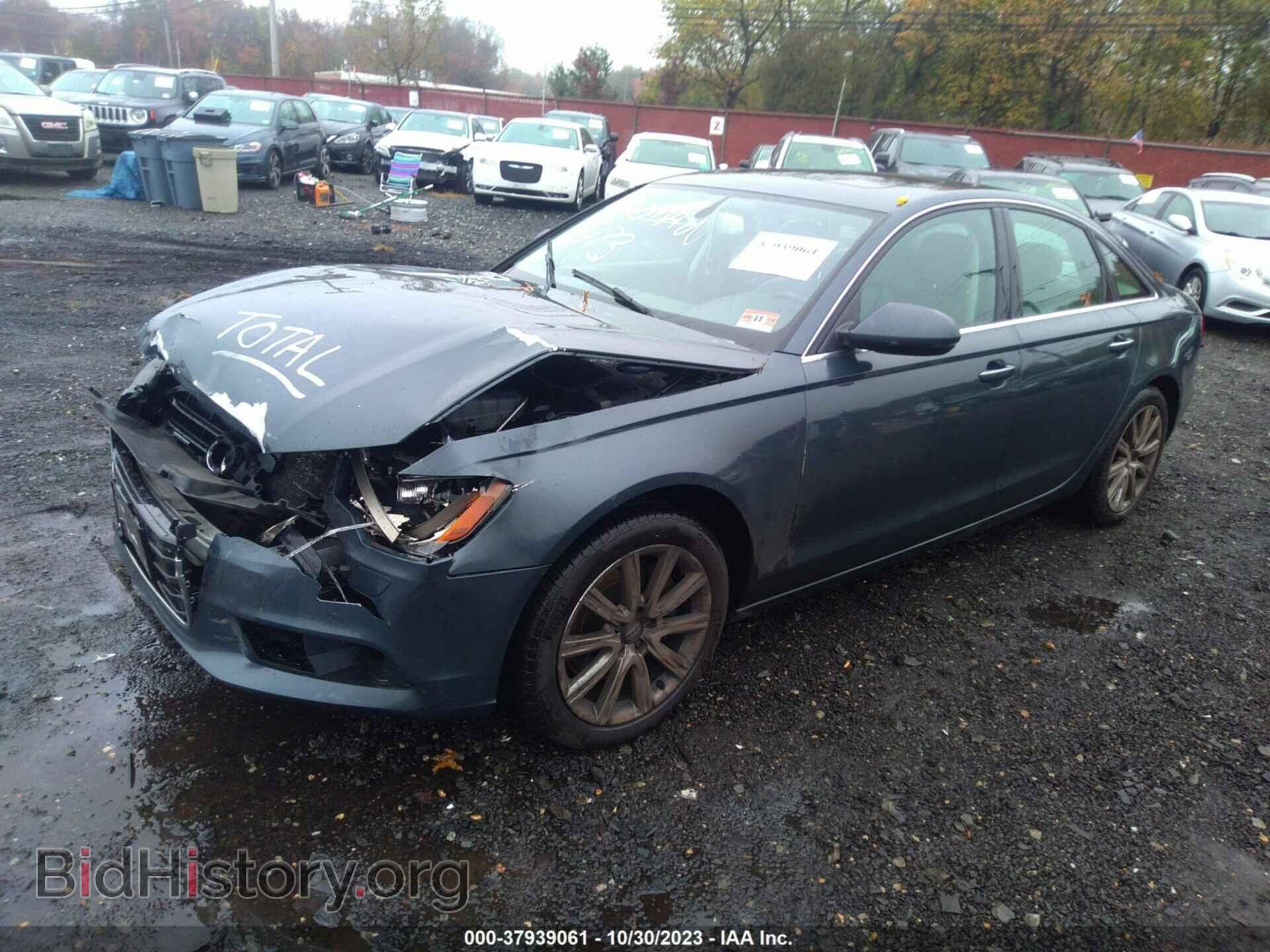 2014 AUDI A6 - VIN: WAUGFAFC0EN009812 - Фото 2