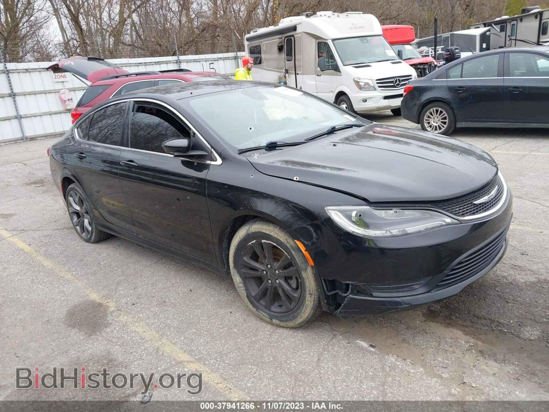 Фотография 1C3CCCFB4FN573322 - CHRYSLER 200 2015