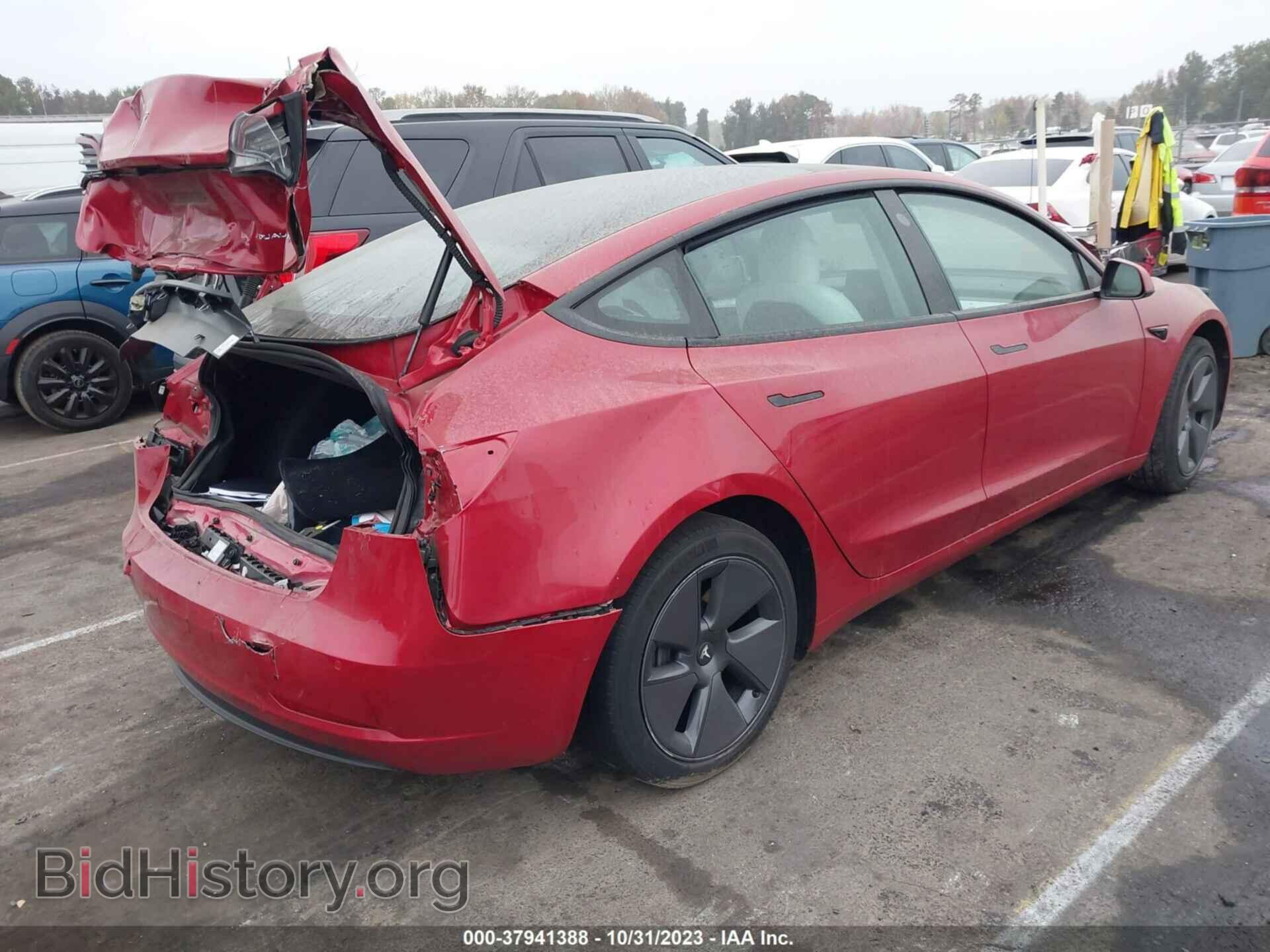 2022 TESLA MODEL 3 - VIN: 5YJ3E1EB4NF103753 - Фото 4