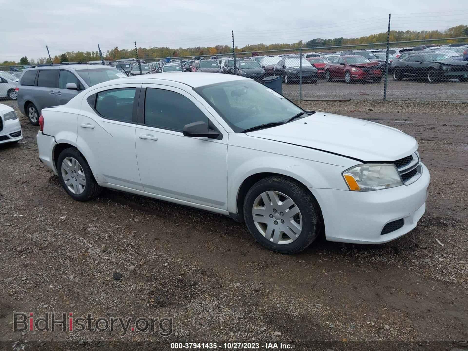 Фотография 1C3CDZAG5DN749908 - DODGE AVENGER 2013
