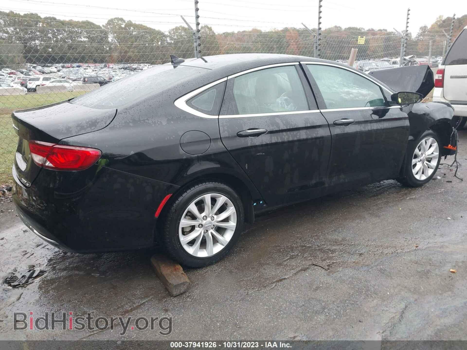 2015 CHRYSLER 200 - VIN: 1C3CCCCBXFN553855 - Фото 4
