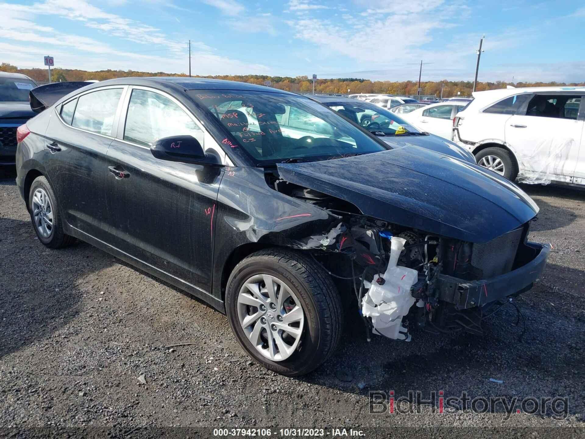 Photo KMHD74LF9KU839205 - HYUNDAI ELANTRA 2019