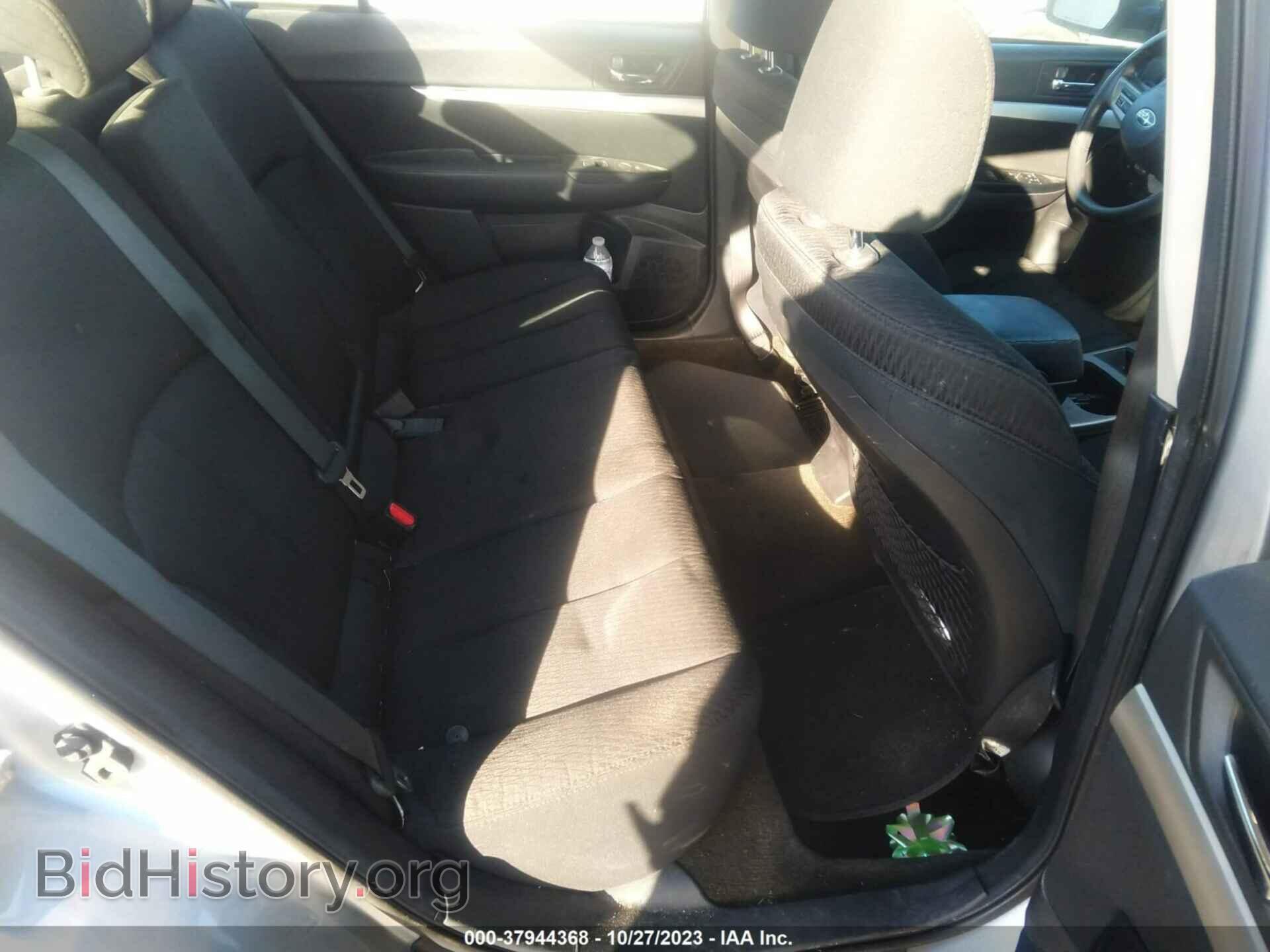 2012 SUBARU LEGACY - VIN: 4S3BMEA60C2035501 - Фото 8