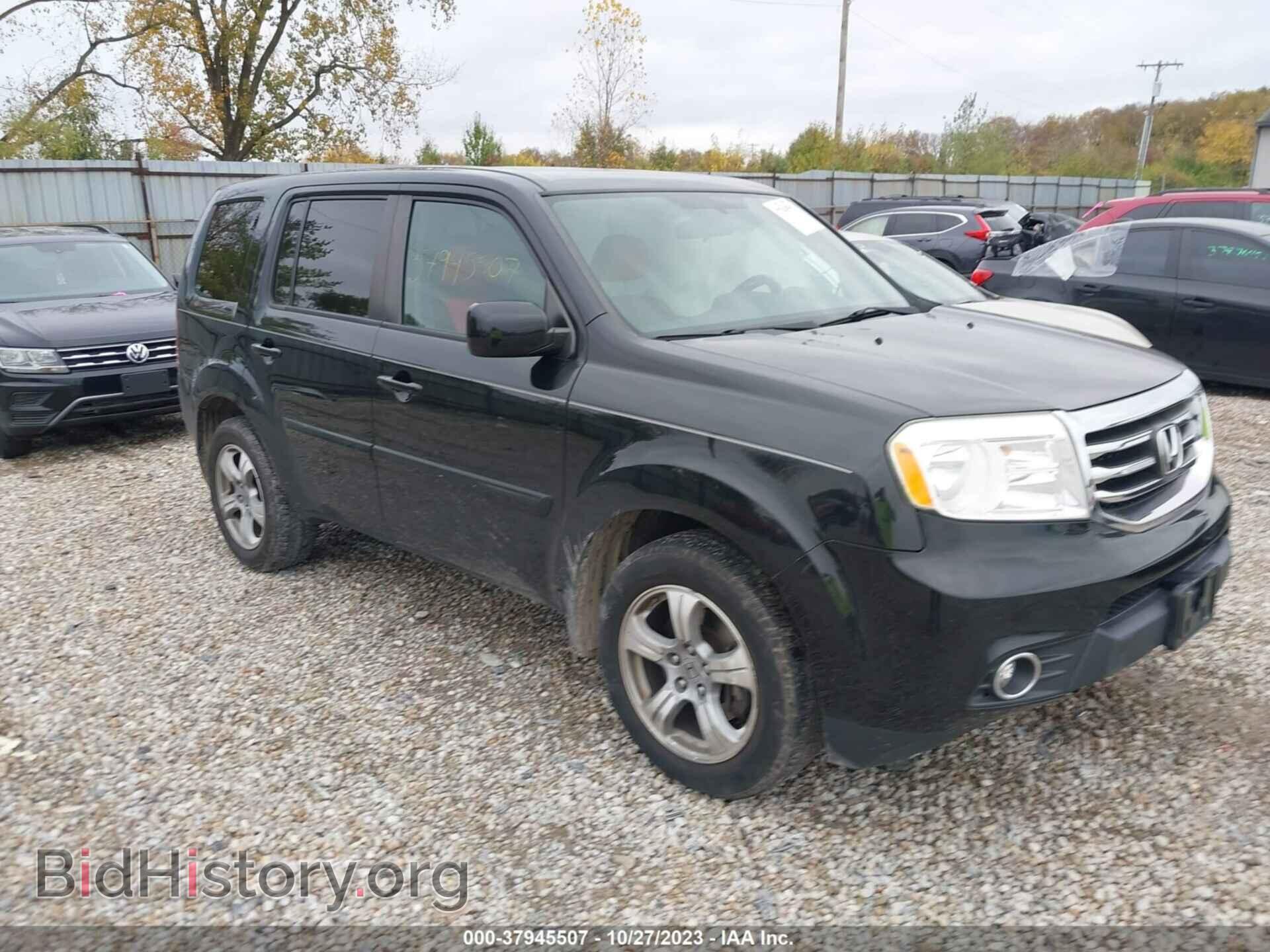 Фотография 5FNYF4H42EB010151 - HONDA PILOT 2014