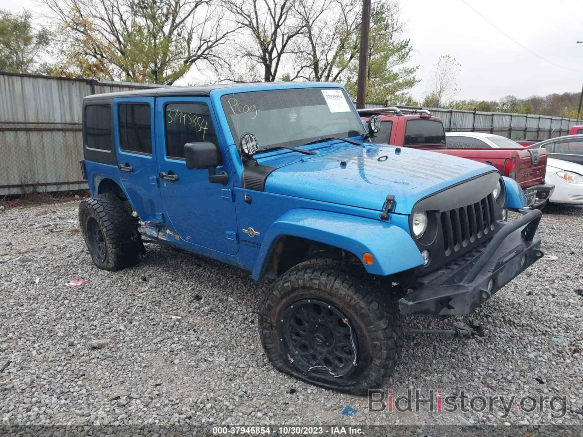 Photo 1C4BJWDG0EL215528 - JEEP WRANGLER UNLIMITED 2014