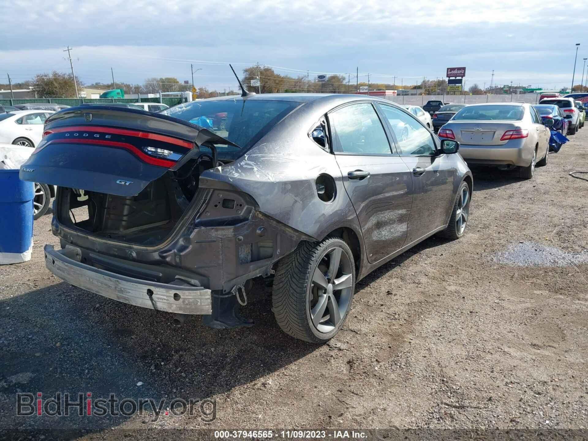 2016 DODGE DART - VIN: 1C3CDFEBXGD539098 - Фото 4