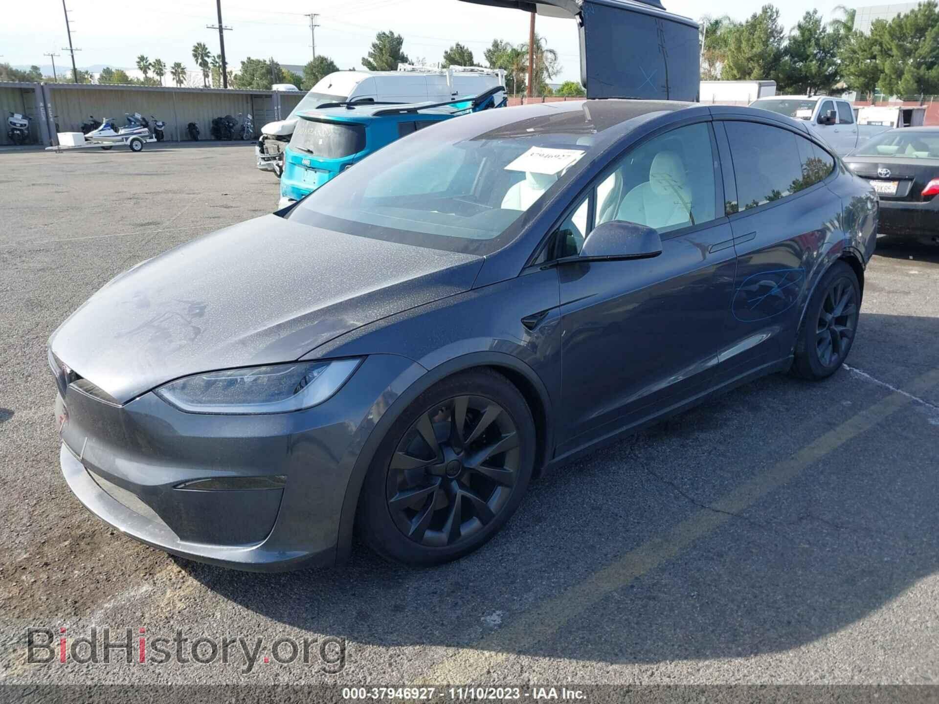 2023 TESLA MODEL X - VIN: 7SAXCBE54PF413916 - Фото 2