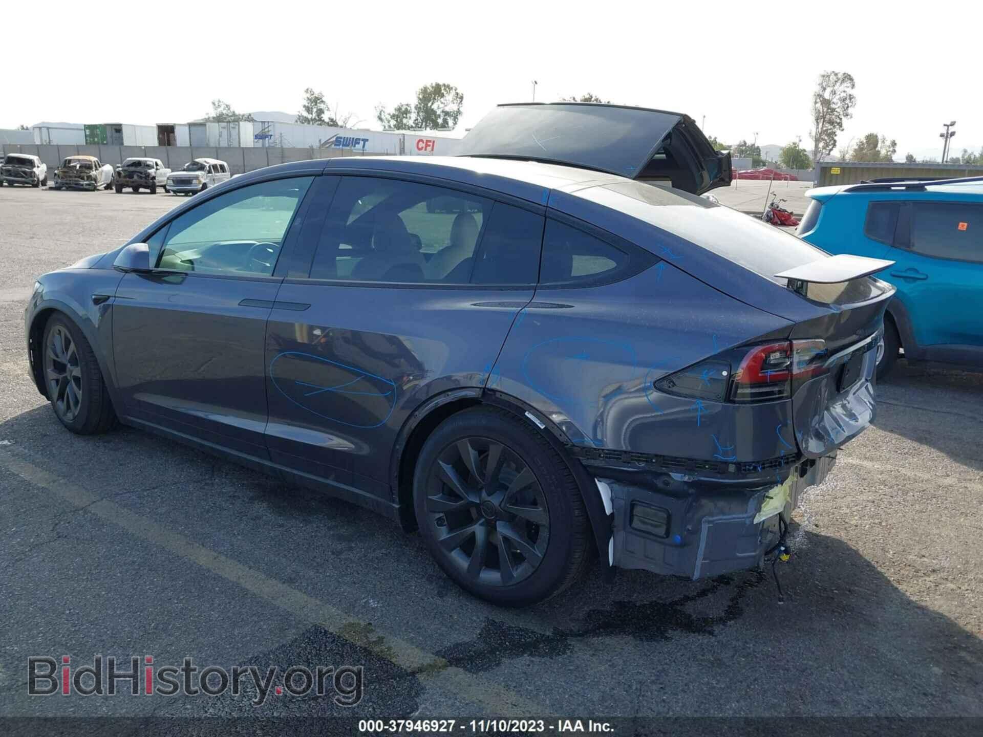 2023 TESLA MODEL X - VIN: 7SAXCBE54PF413916 - Фото 3