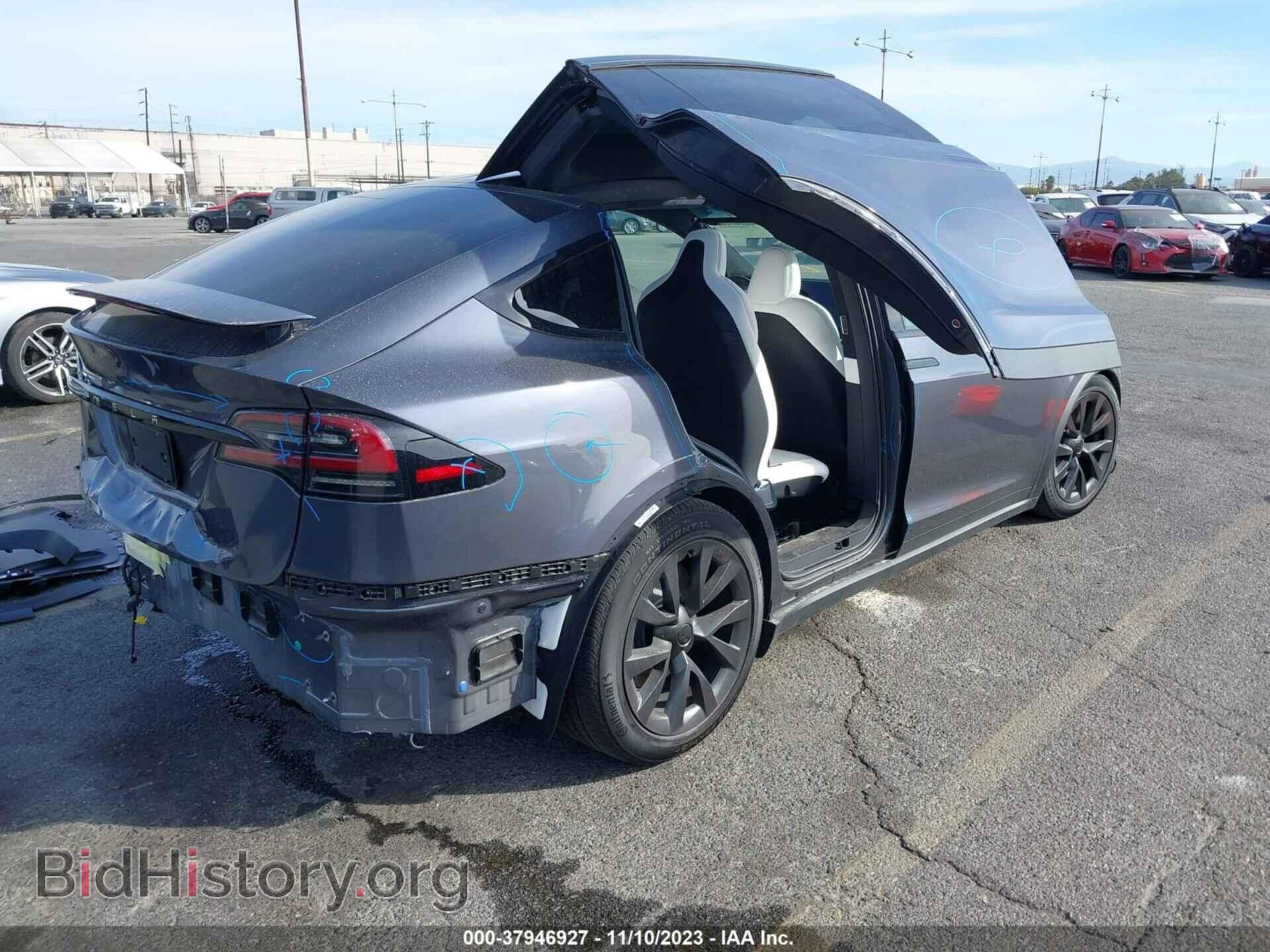 2023 TESLA MODEL X - VIN: 7SAXCBE54PF413916 - Фото 4