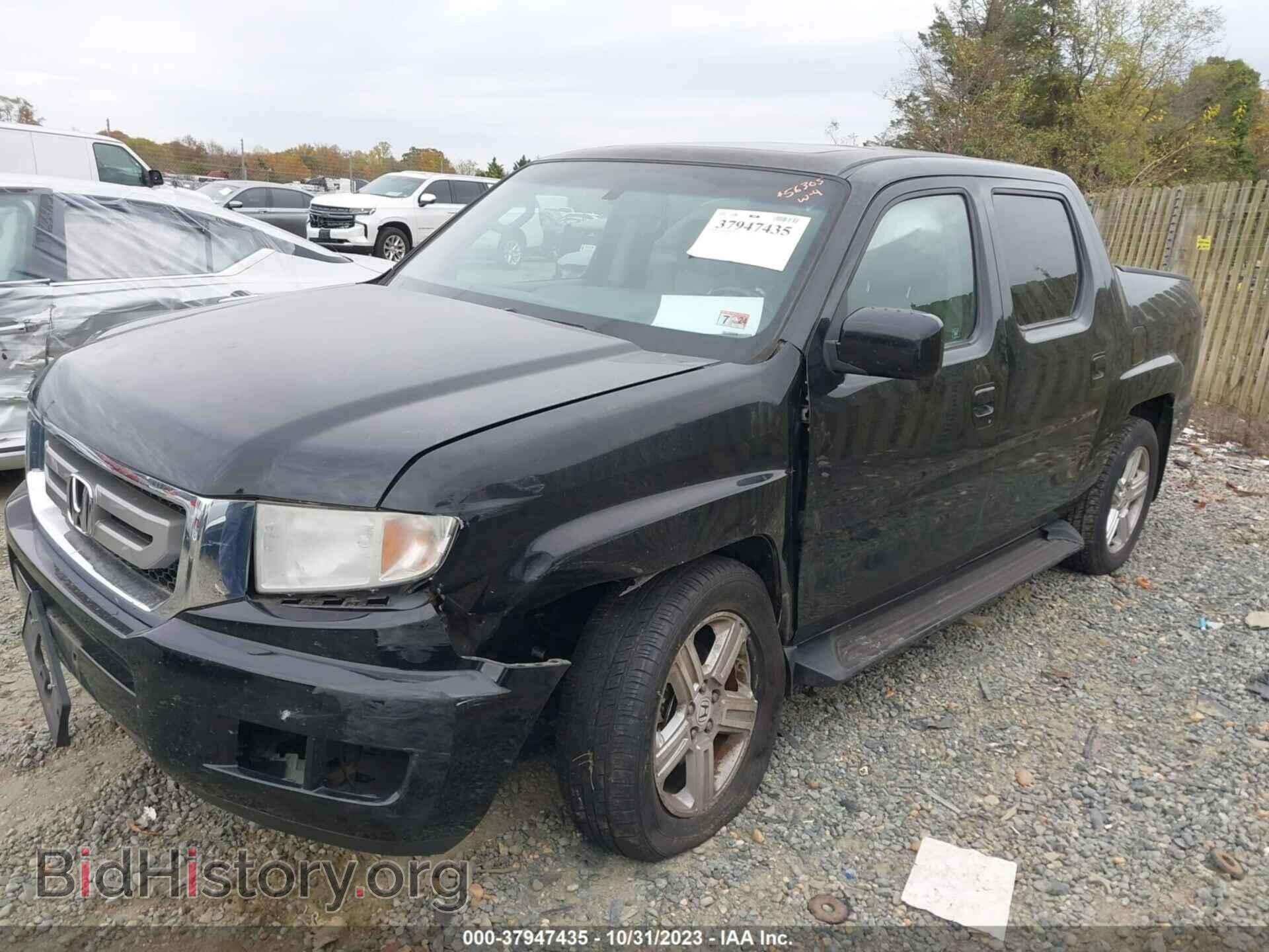 2011 HONDA RIDGELINE - VIN: 5FPYK1F53BB005405 - Фото 2