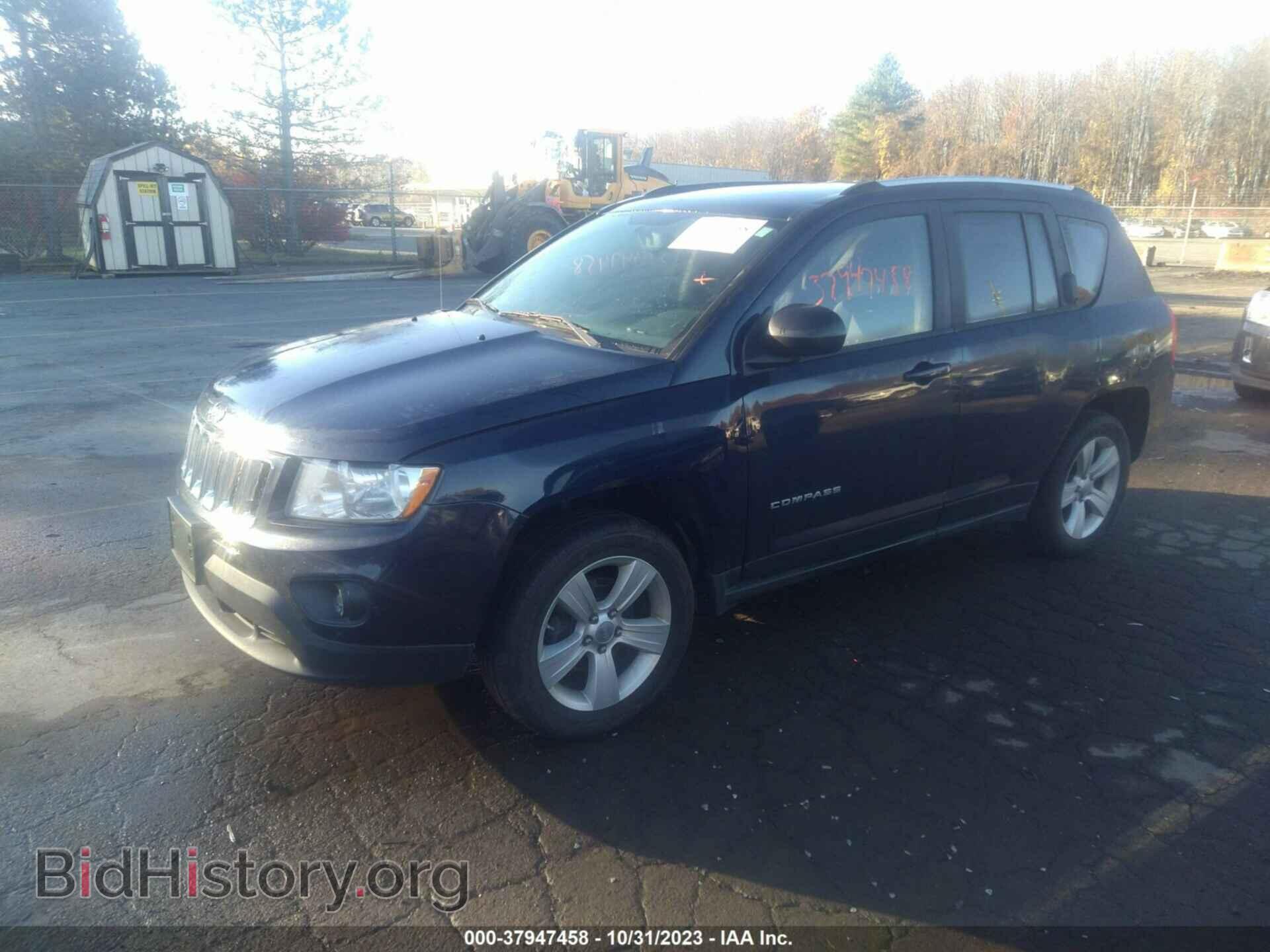 2012 JEEP COMPASS - VIN: 1C4NJDEB1CD624715 - Фото 2
