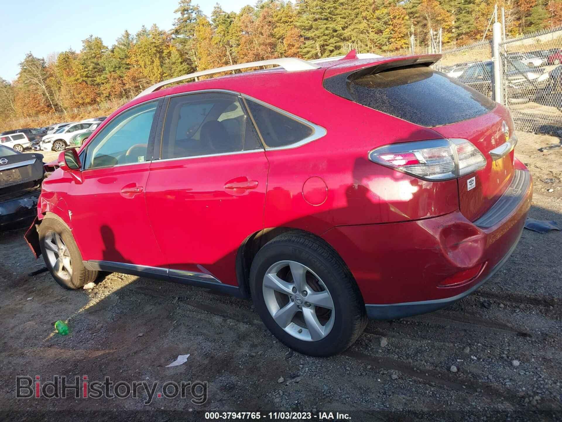 2011 LEXUS RX 350 - VIN: 2T2BK1BAXBC083567 - Фото 14