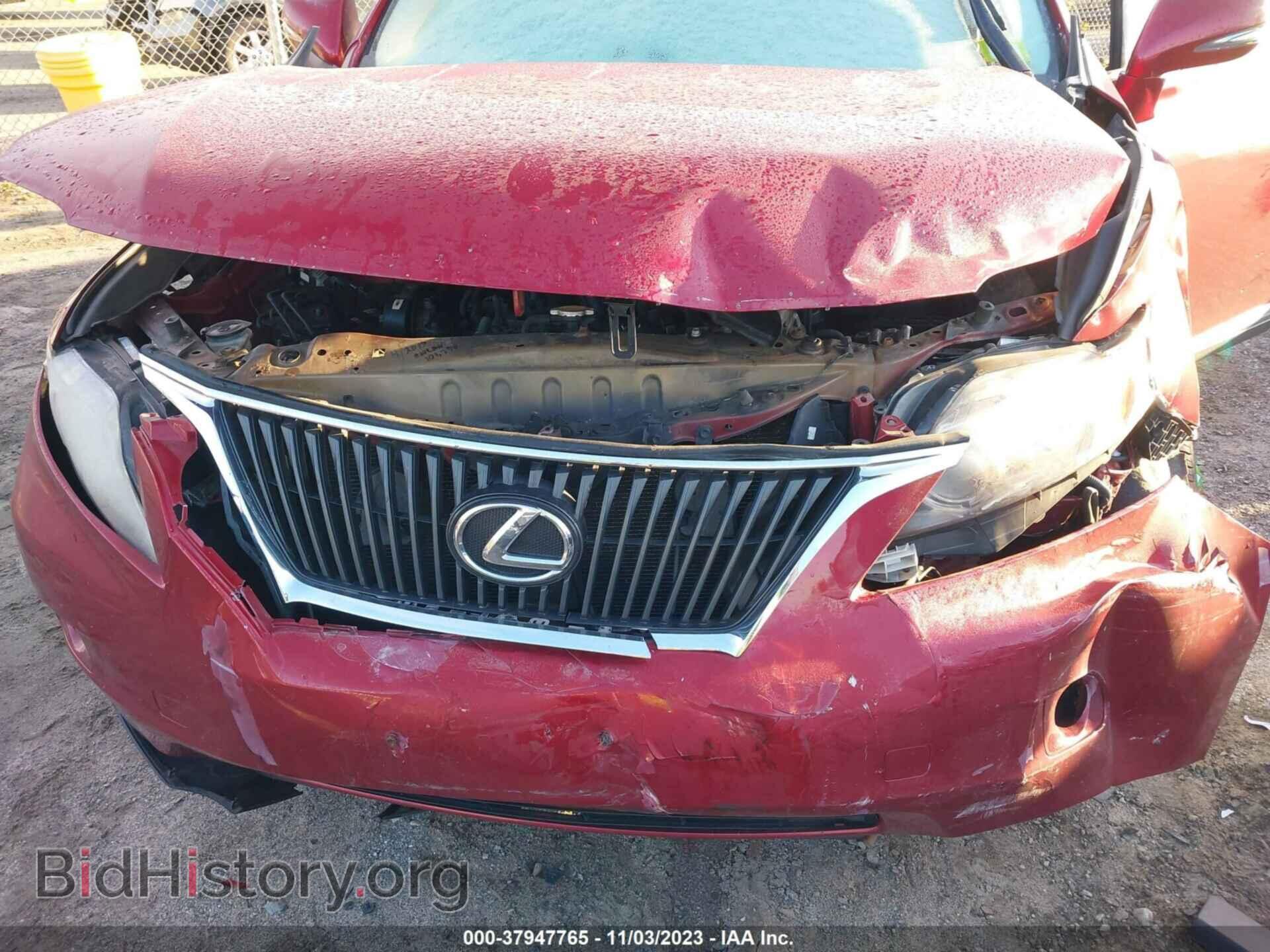 2011 LEXUS RX 350 - VIN: 2T2BK1BAXBC083567 - Фото 6