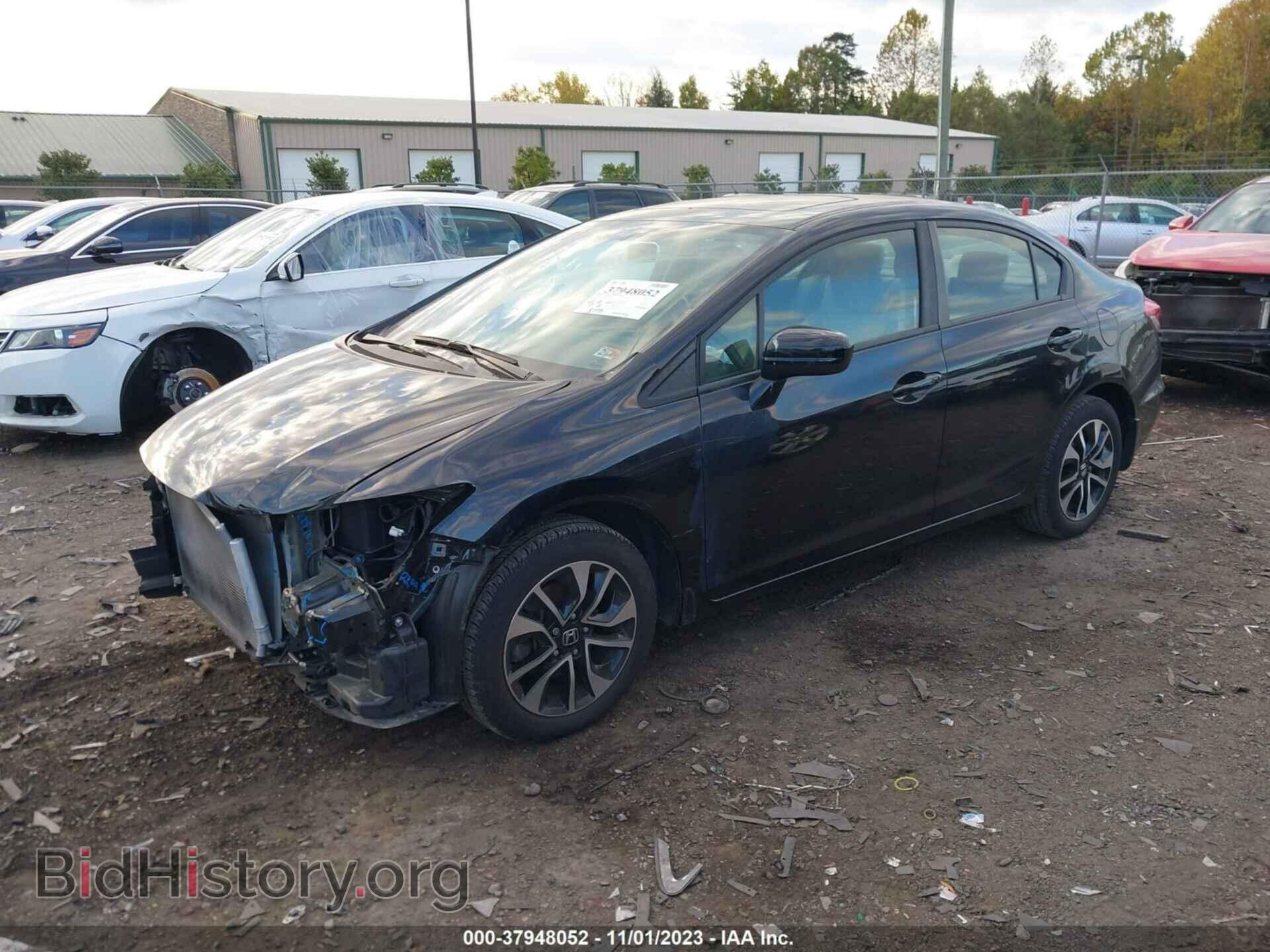 2014 HONDA CIVIC - VIN: 19XFB2F84EE040125 - Фото 2