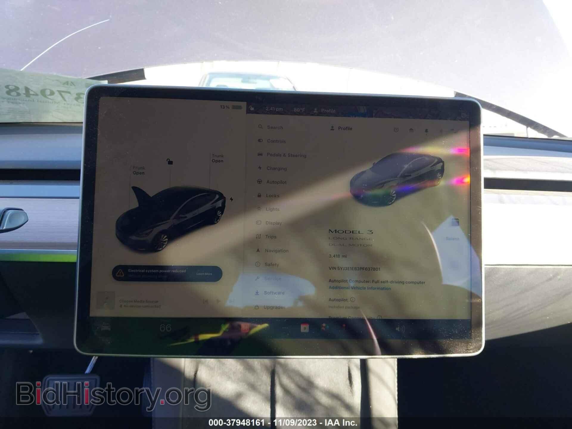 2023 TESLA MODEL 3 - VIN: 5YJ3E1EB3PF637801 - Фото 18