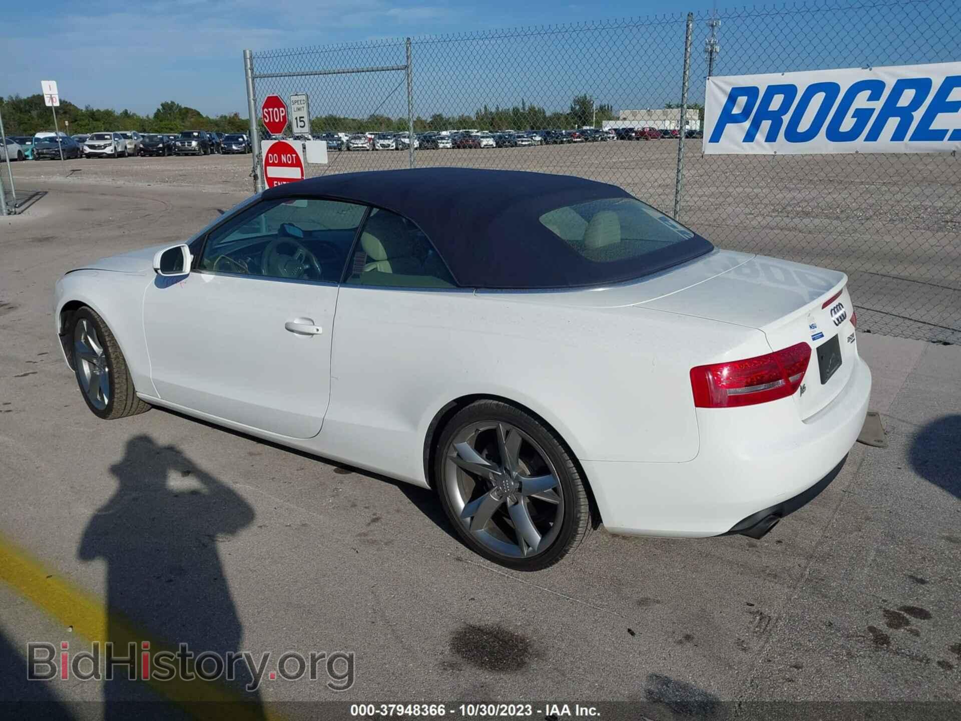 2011 AUDI A5 - VIN: WAULFAFH1BN001031 - Фото 3