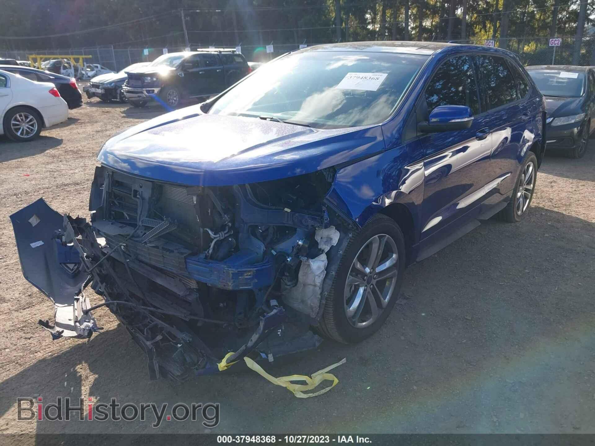 2015 FORD EDGE - VIN: 2FMTK4AP0FBC35429 - Фото 2